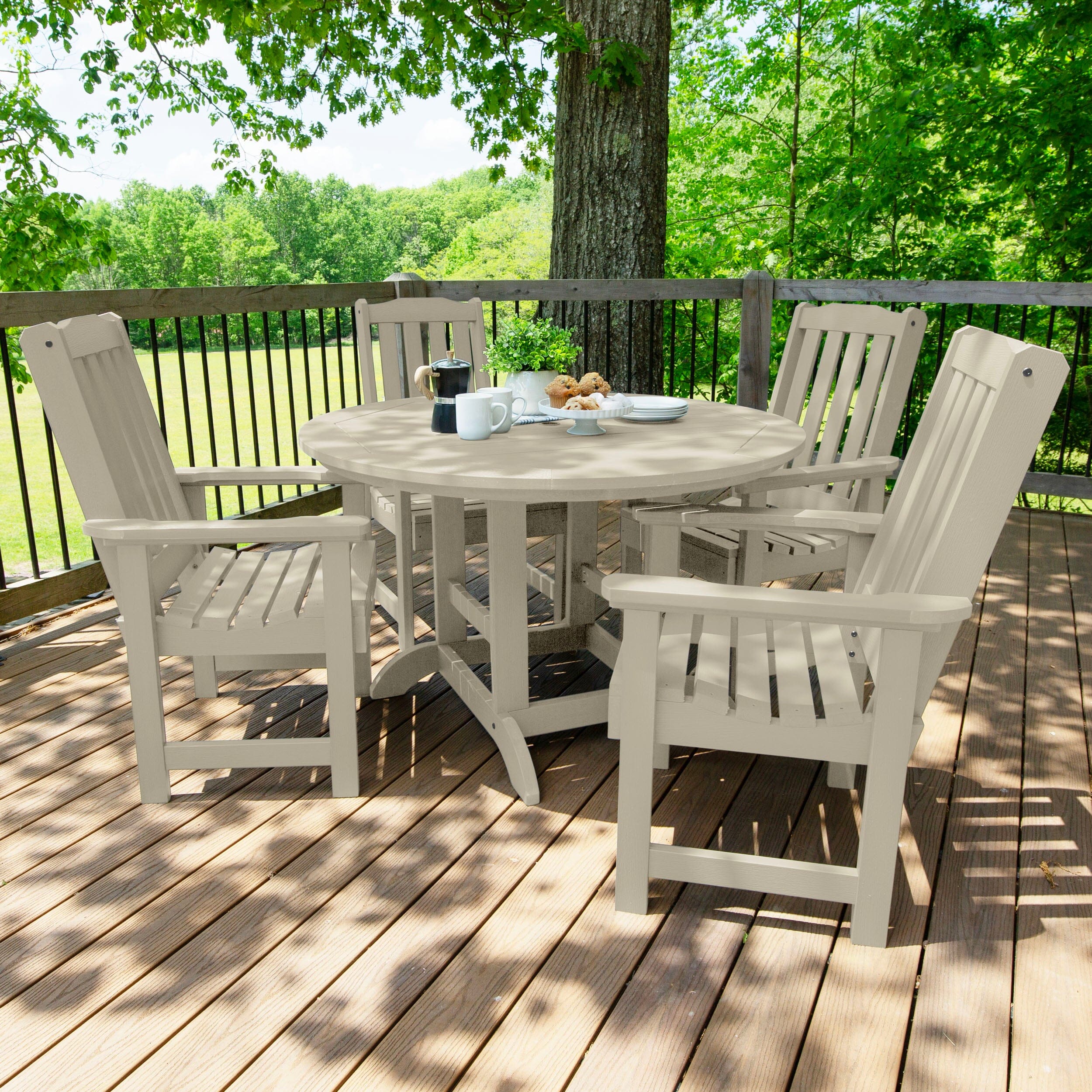 Lehigh 5pc 48in Round Dining Set - Dining Height - Image 12