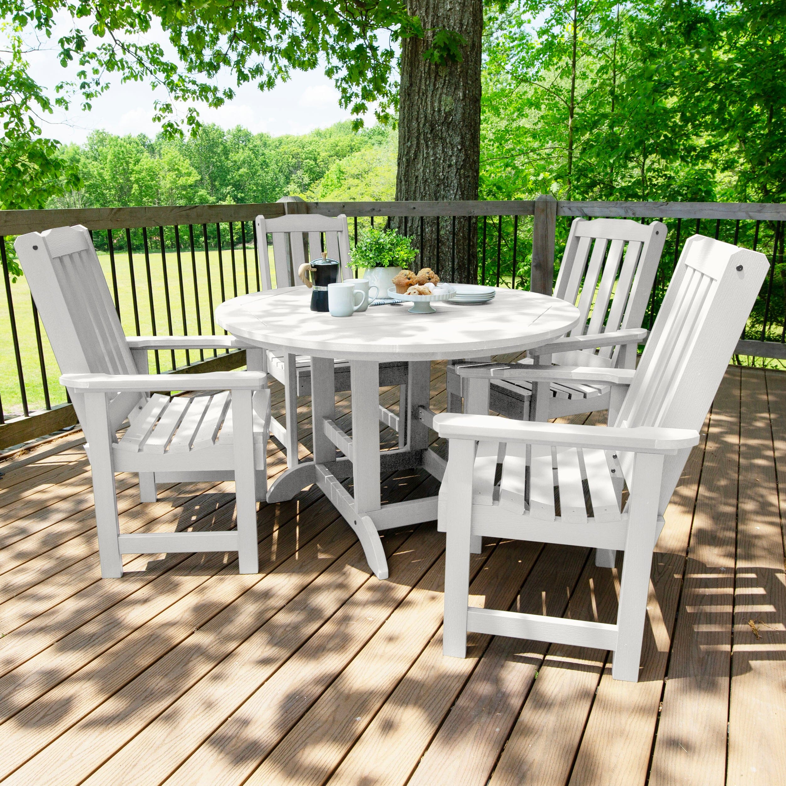 Lehigh 5pc 48in Round Dining Set - Dining Height - Image 14