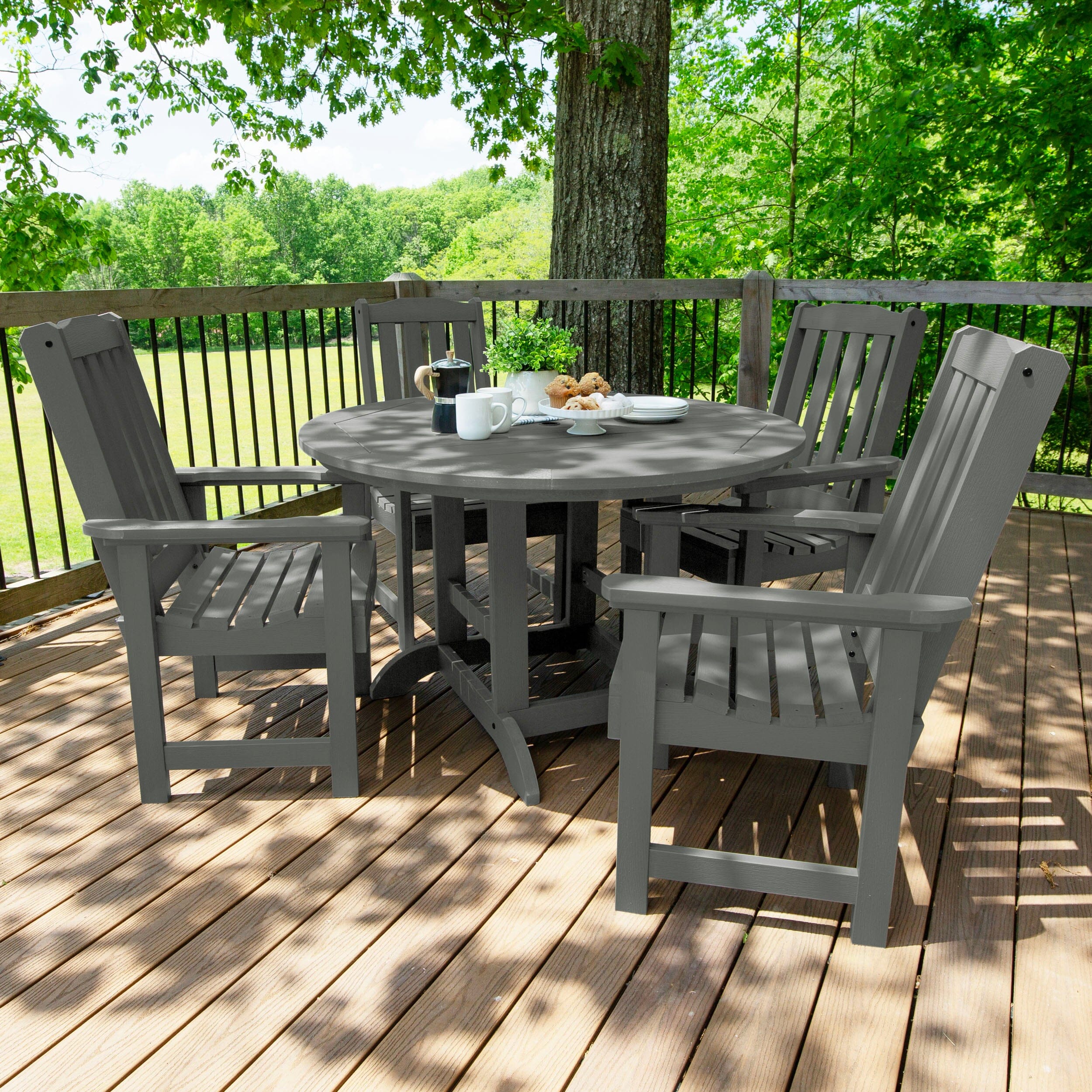 Lehigh 5pc 48in Round Dining Set - Dining Height - Image 6