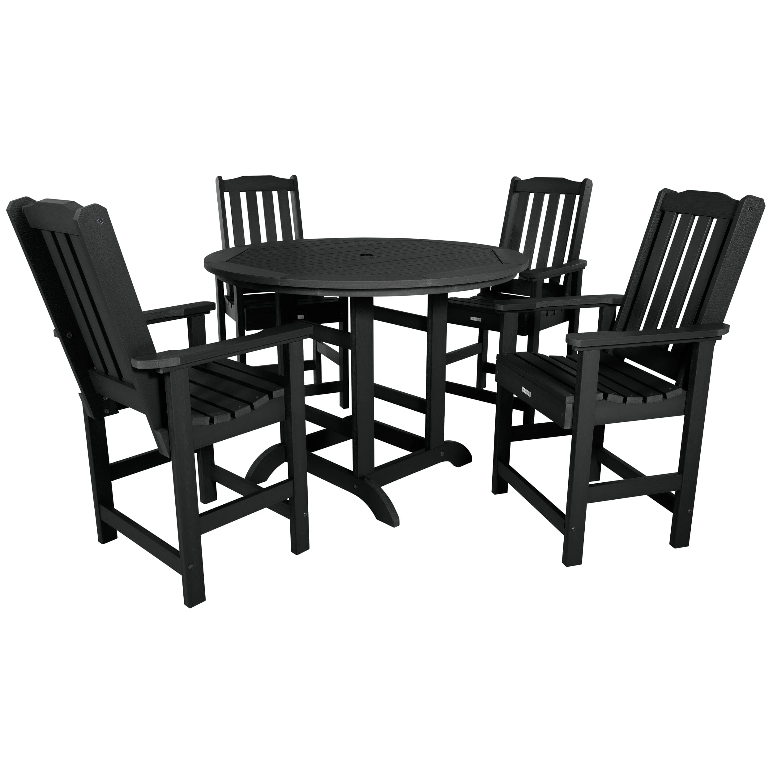 Lehigh 5pc 48in Round Dining Set - Counter Height - Image 4