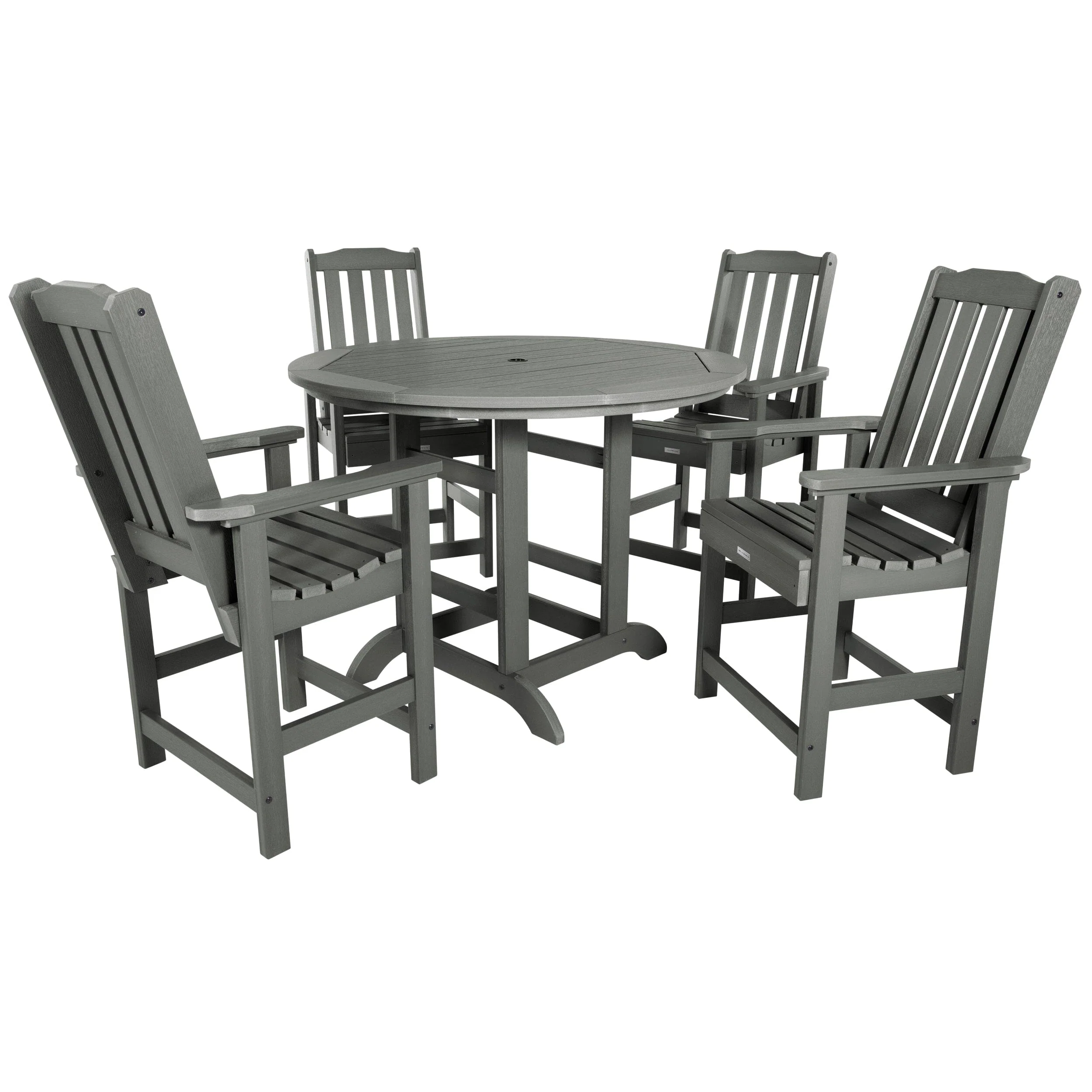 Lehigh 5pc 48in Round Dining Set - Counter Height - Image 7