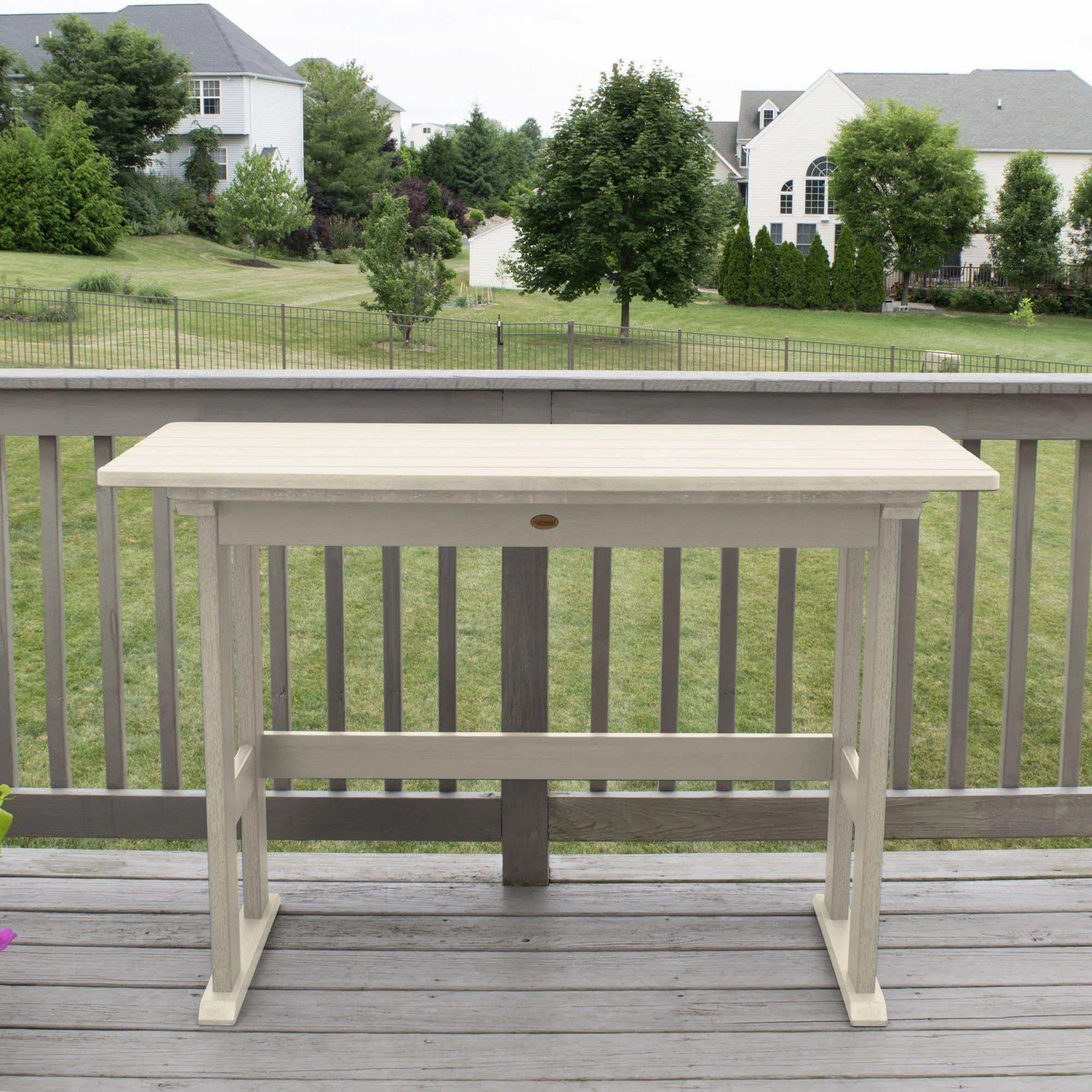 Refurbished Lehigh Counter Height Balcony Table - Image 24