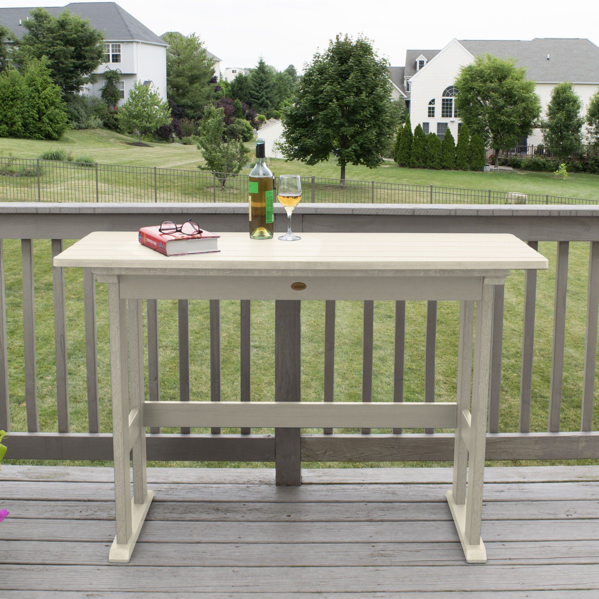 Refurbished Lehigh Counter Height Balcony Table - Image 25