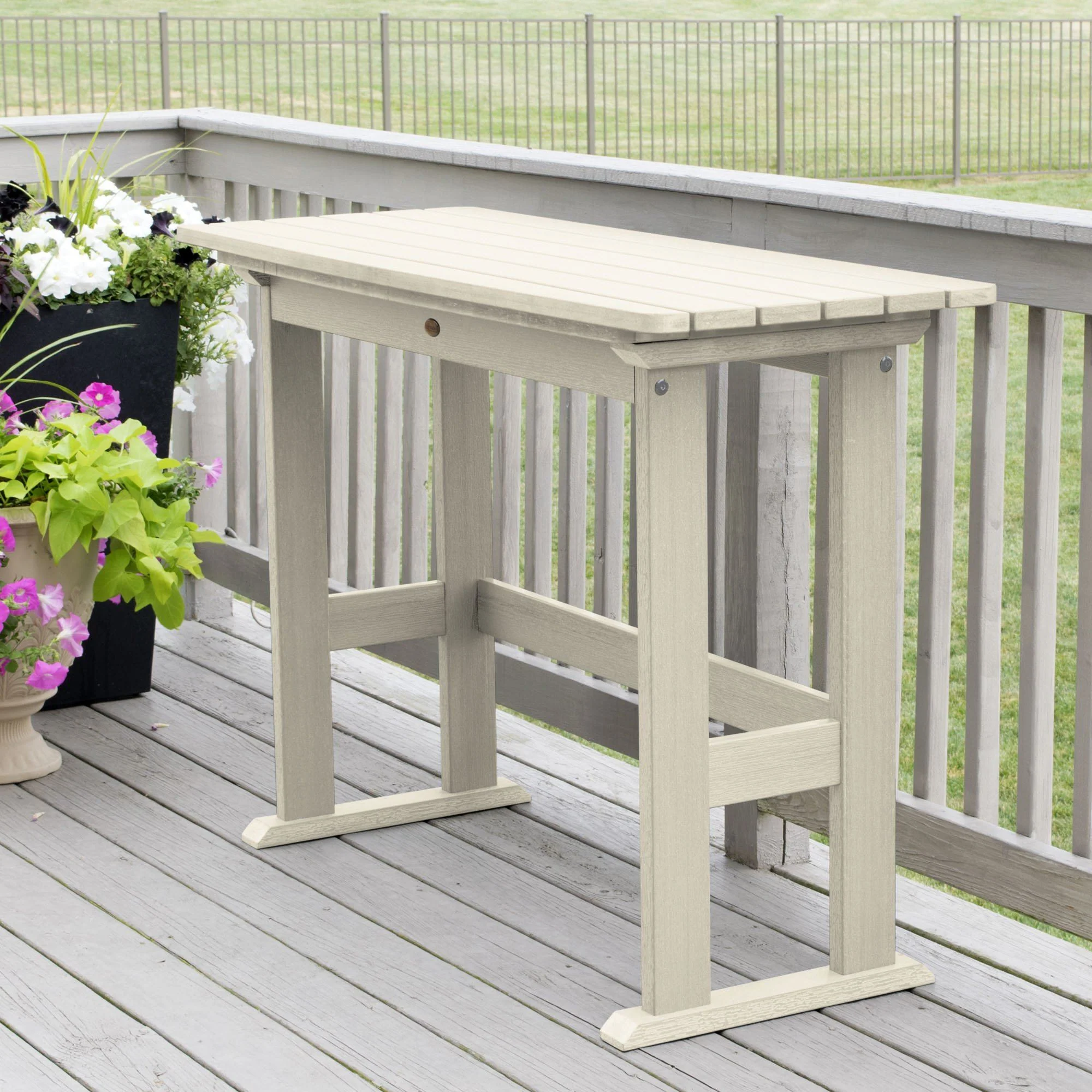 Refurbished Lehigh Counter Height Balcony Table - Image 26