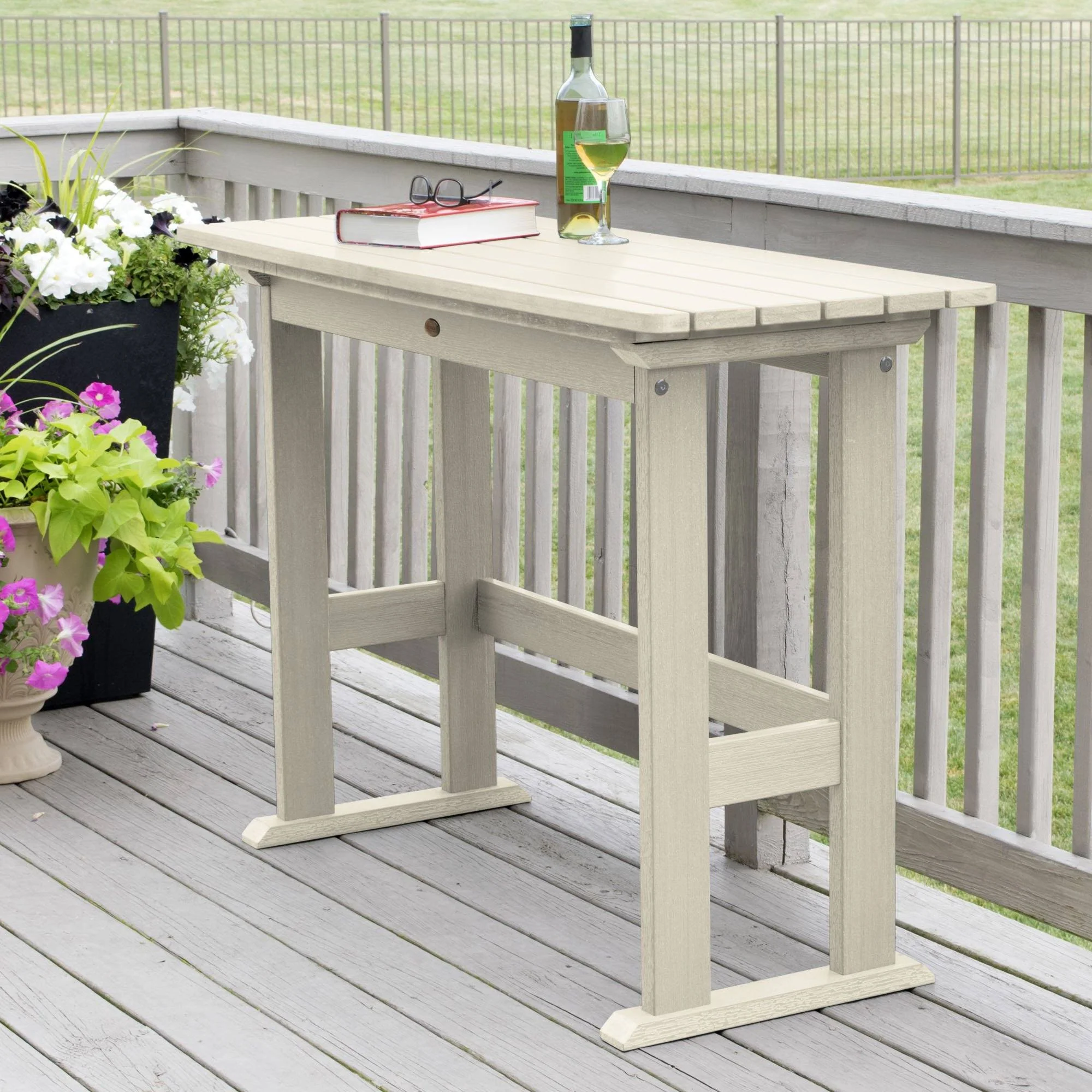 Refurbished Lehigh Counter Height Balcony Table - Image 27