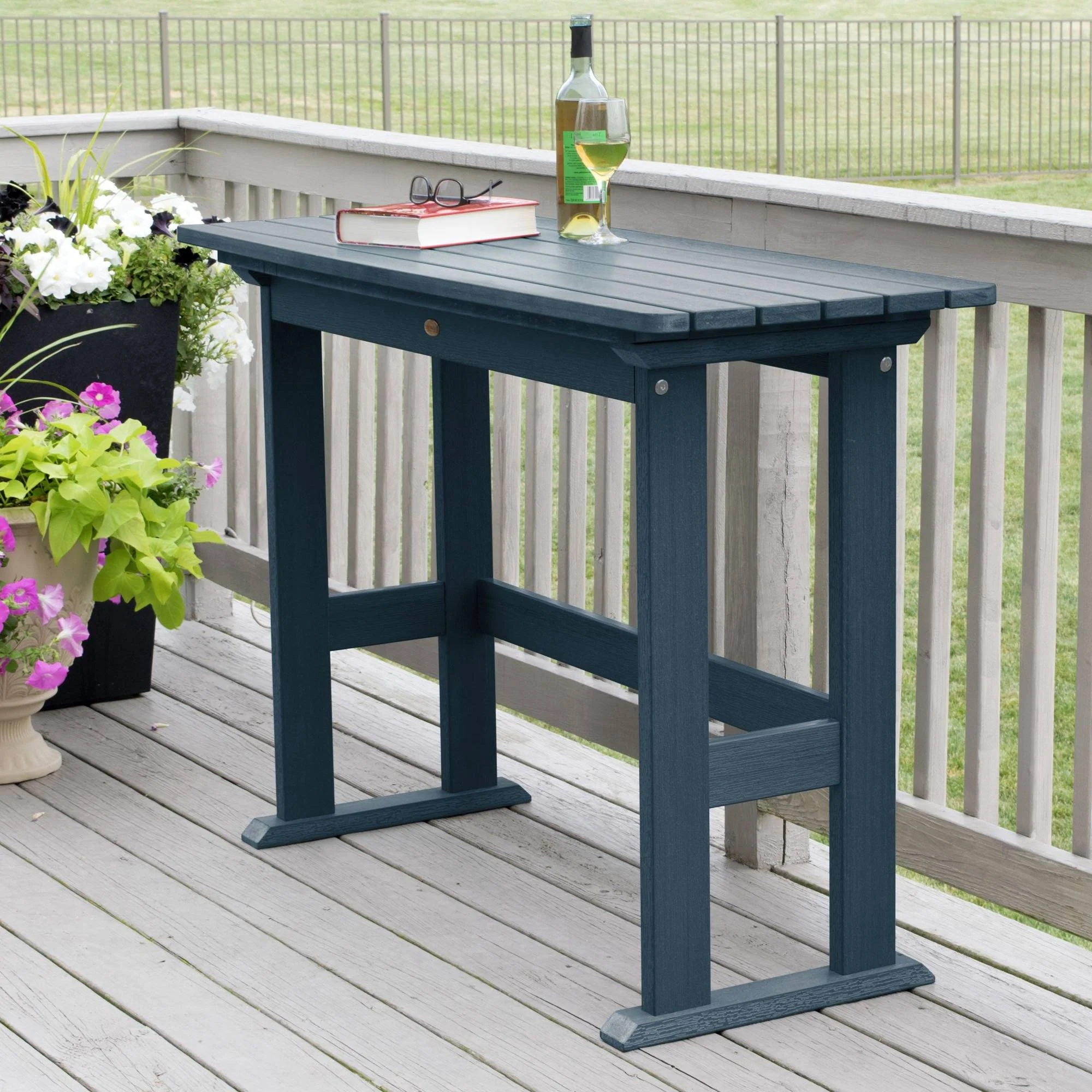Refurbished Lehigh Counter Height Balcony Table - Image 57