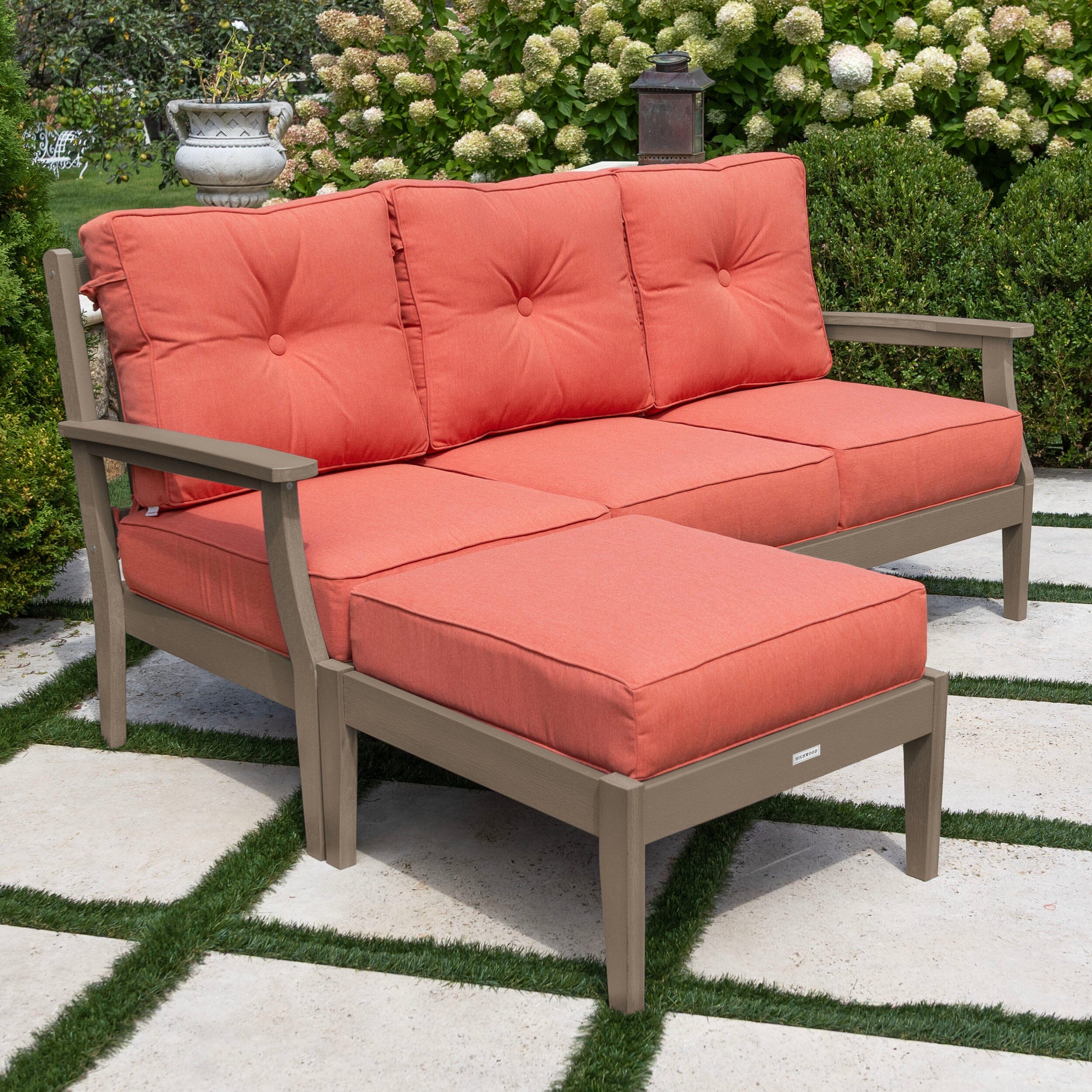 Lehigh Deep Seating 2 Piece Couch and Ottoman Set - Image 51