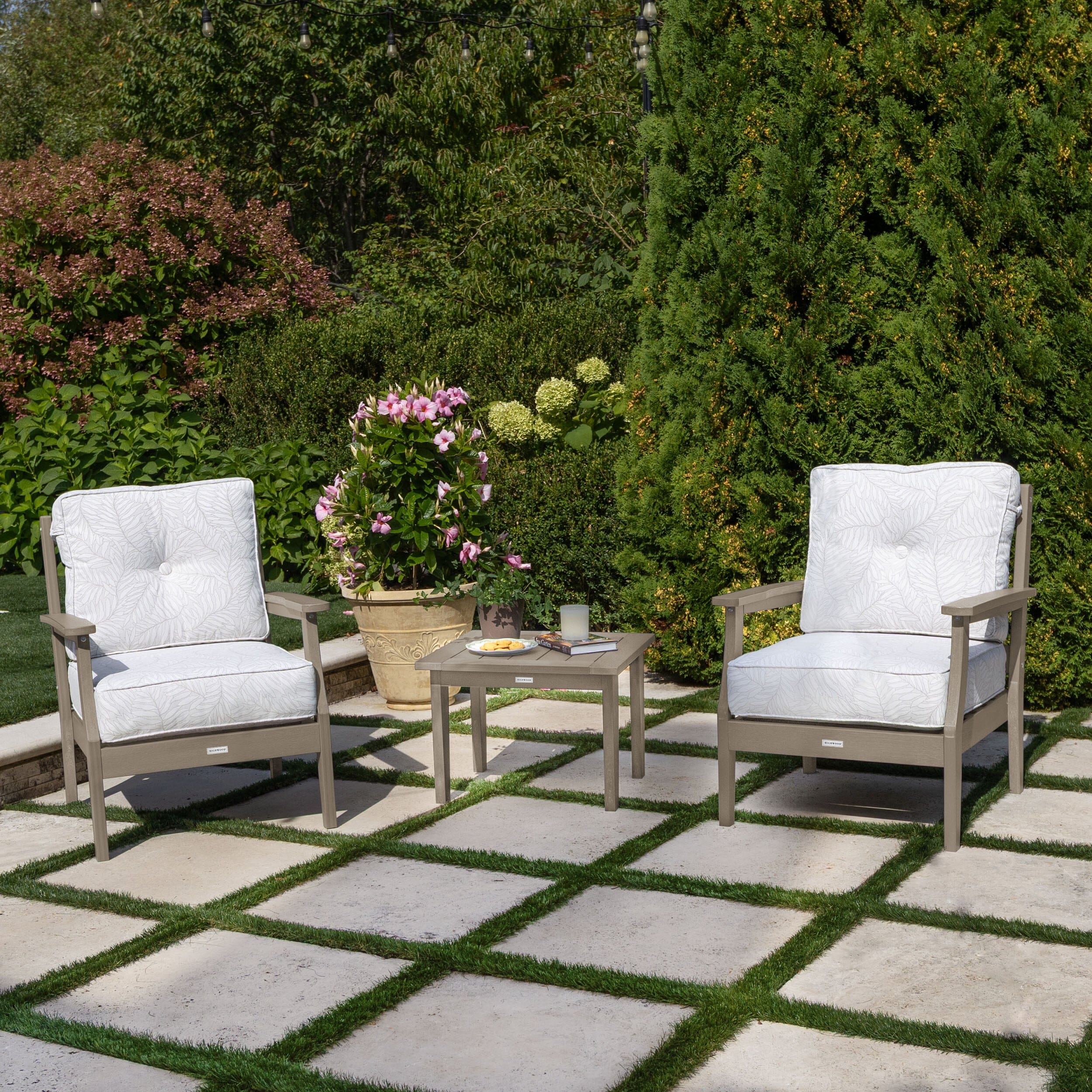 Lehigh Deep Seating 3 Piece Chair and Side Table Set - Image 6