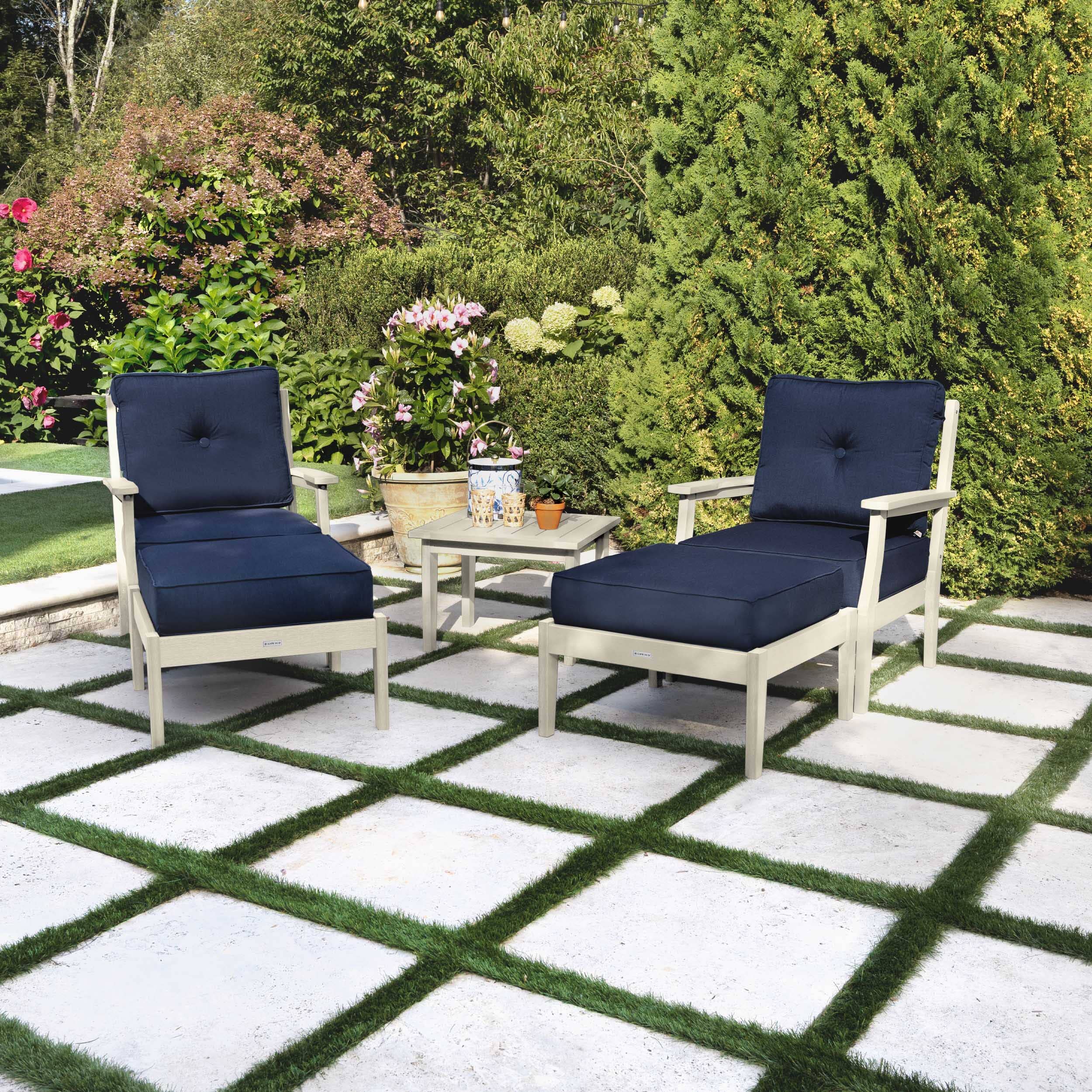 Lehigh Deep Seating 5 Piece Chairs and Ottoman Set - Image 26