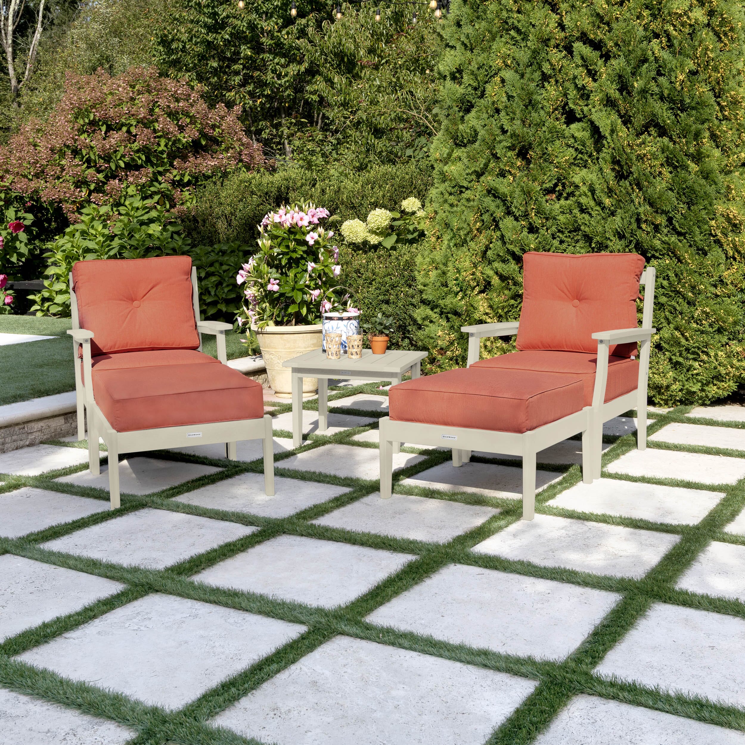 Lehigh Deep Seating 5 Piece Chairs and Ottoman Set - Image 30