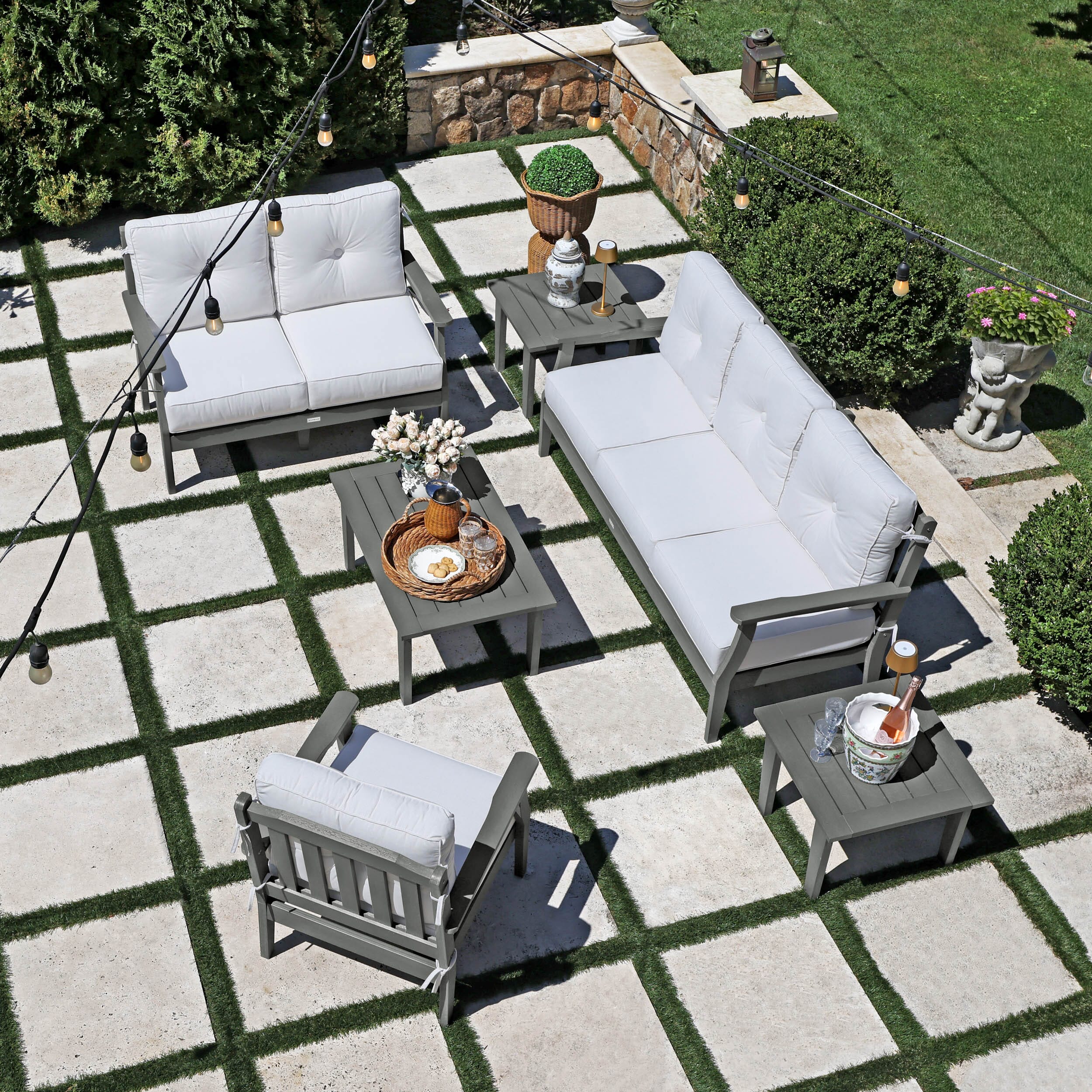 Lehigh Deep Seating 6 Piece Grand Set - Image 11
