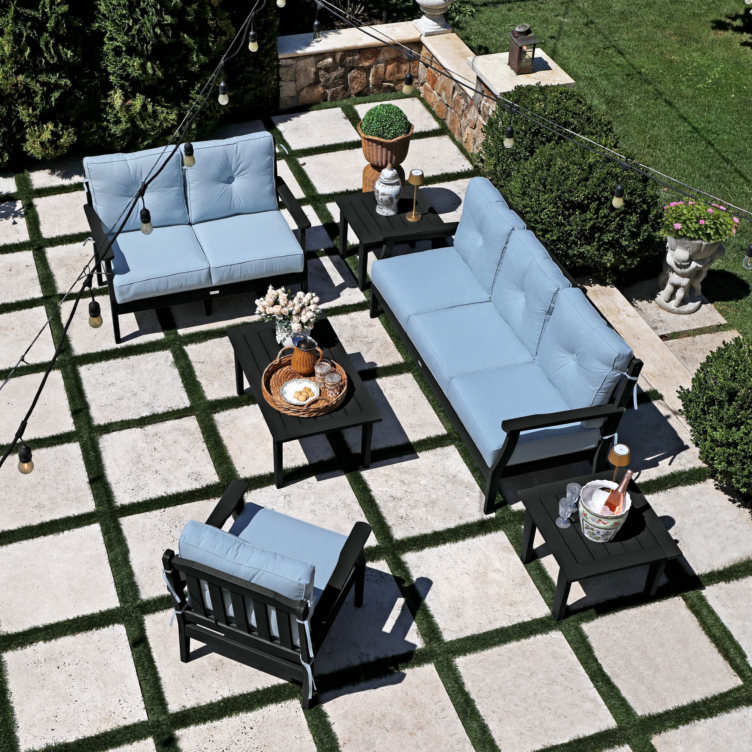 Lehigh Deep Seating 6 Piece Grand Set - Image 26
