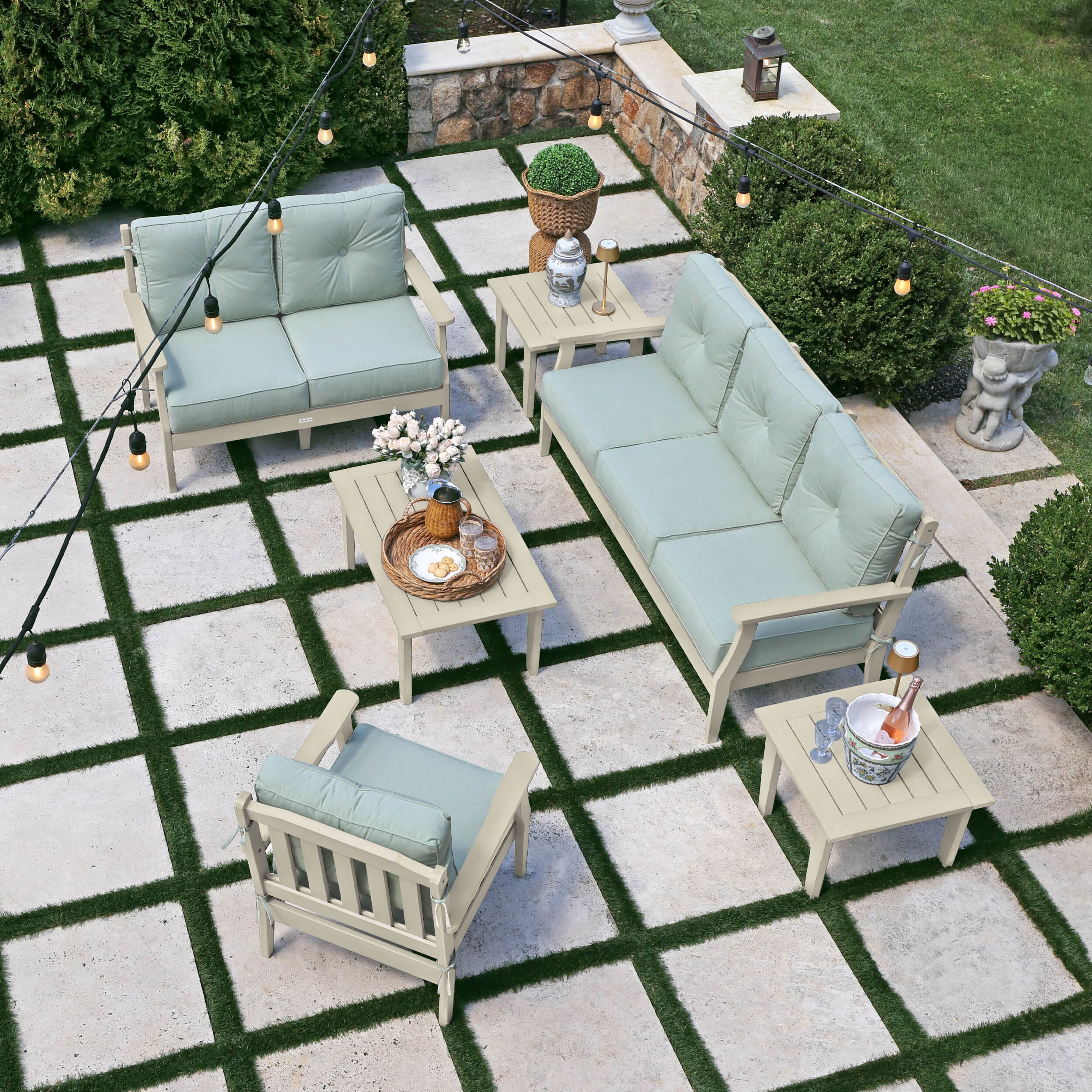 Lehigh Deep Seating 6 Piece Grand Set - Image 32