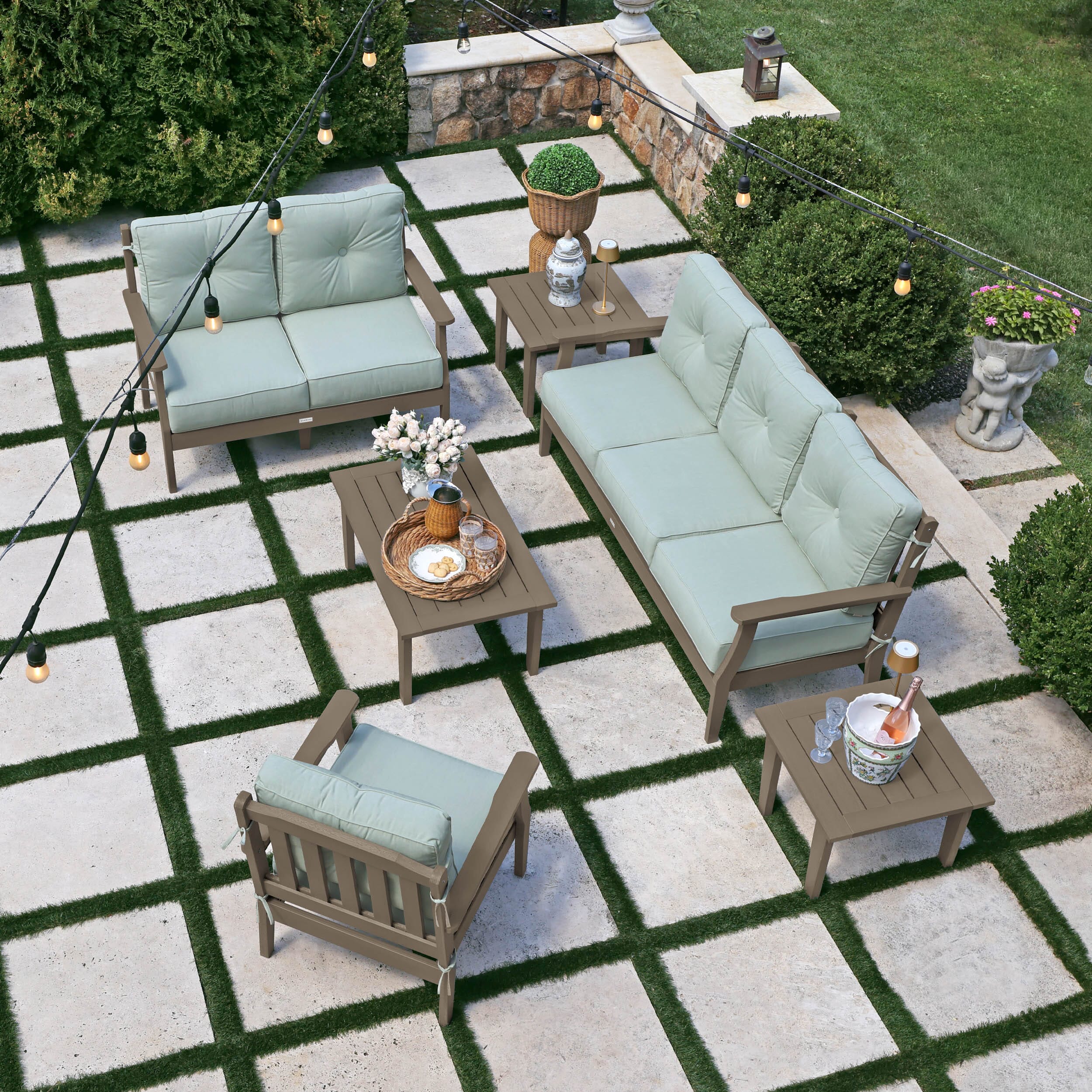 Lehigh Deep Seating 6 Piece Grand Set - Image 35