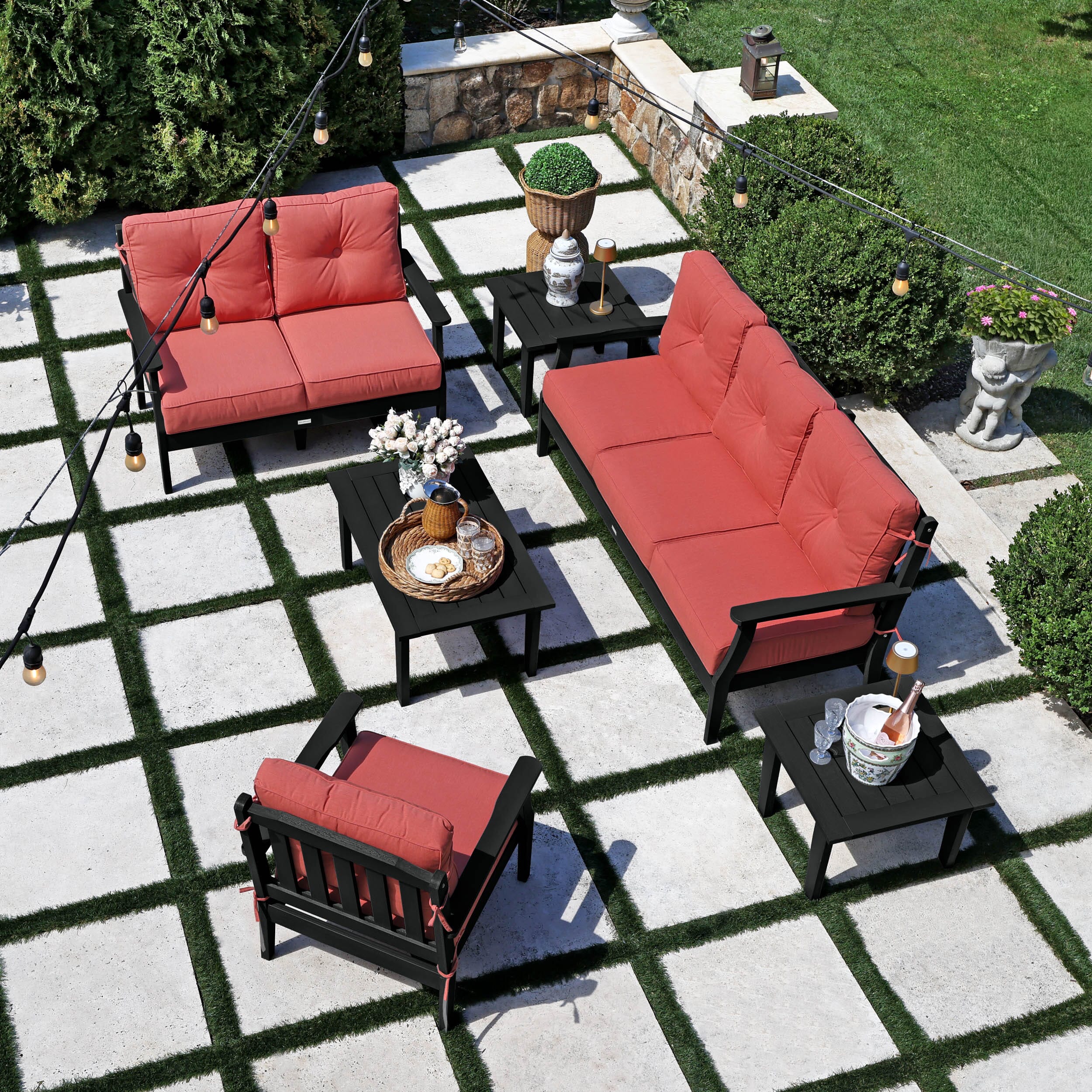Lehigh Deep Seating 6 Piece Grand Set - Image 47