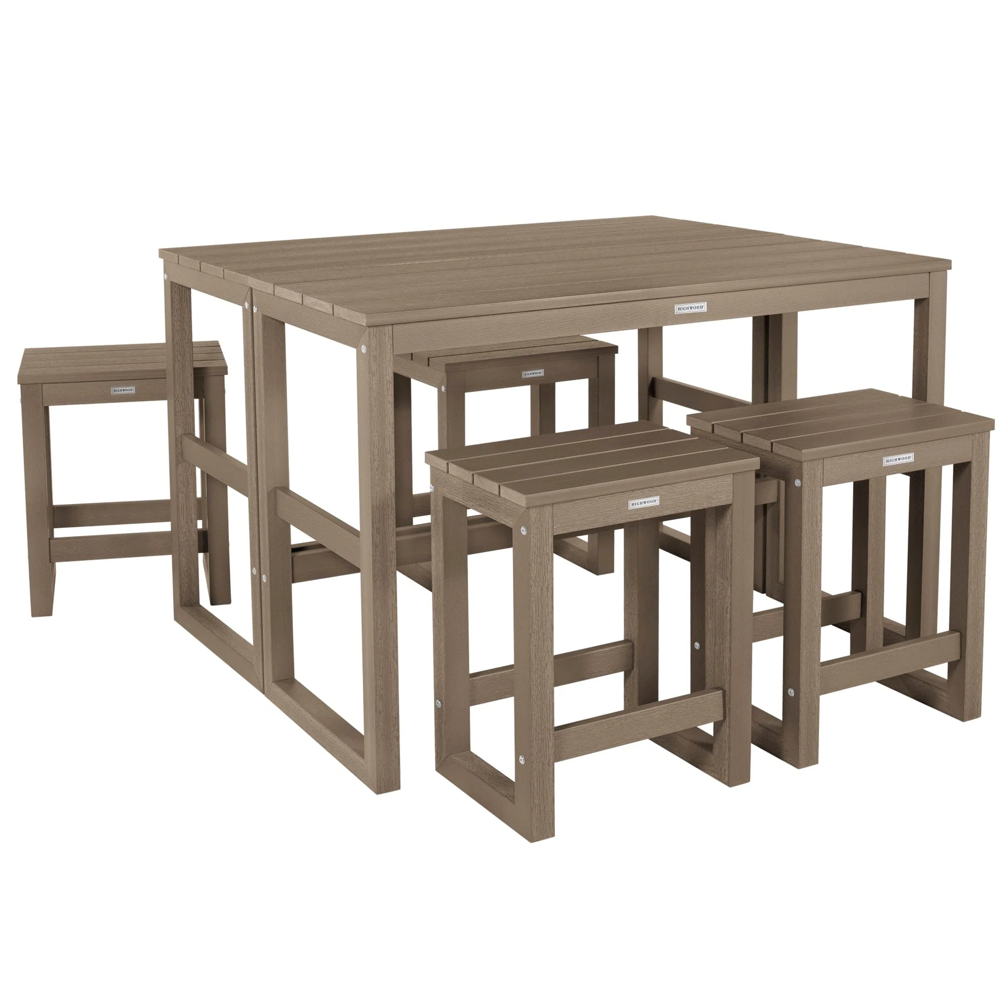 Monroe Modern Counter Height Balcony 6 Piece Set - Image 11