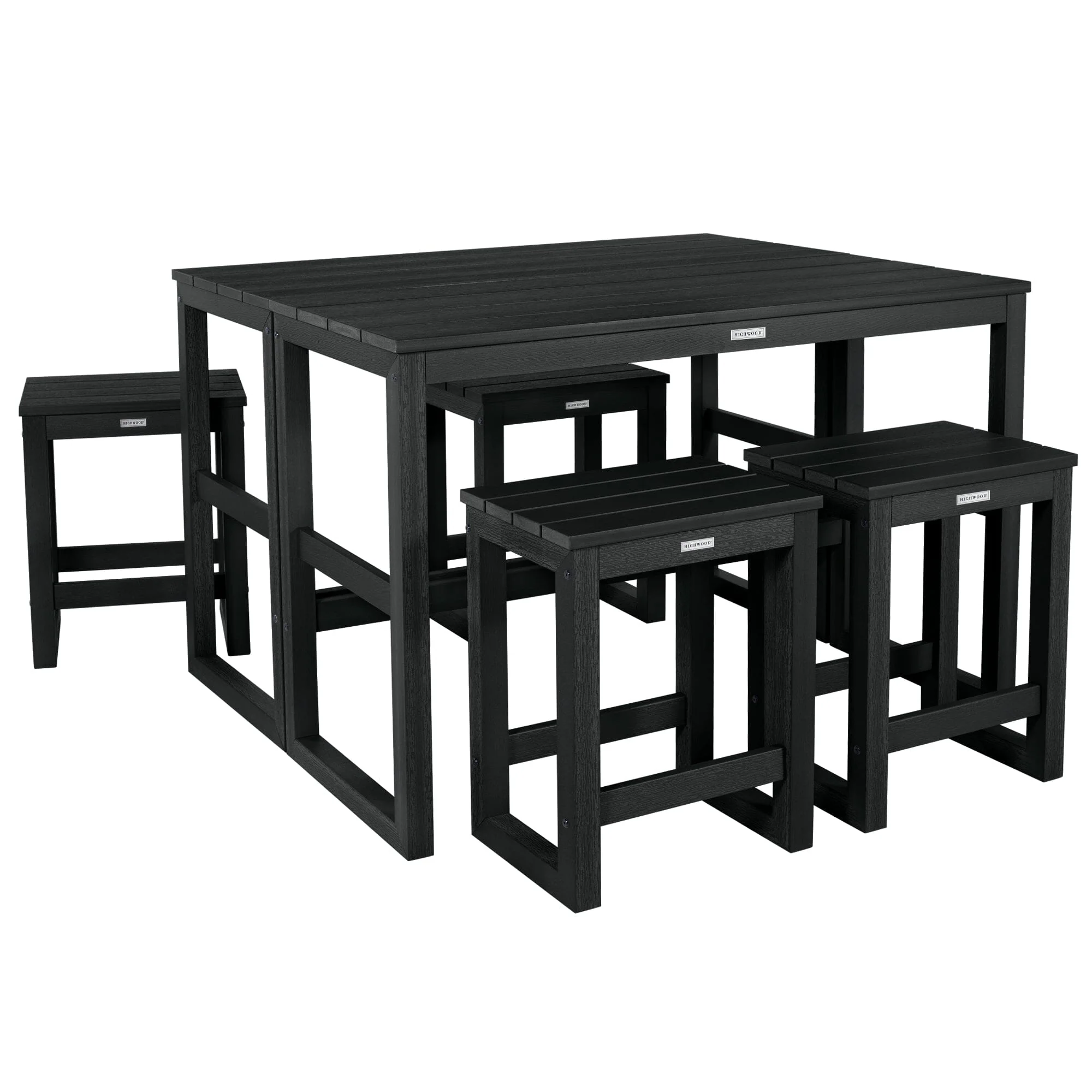 Monroe Modern Counter Height Balcony 6 Piece Set - Image 8