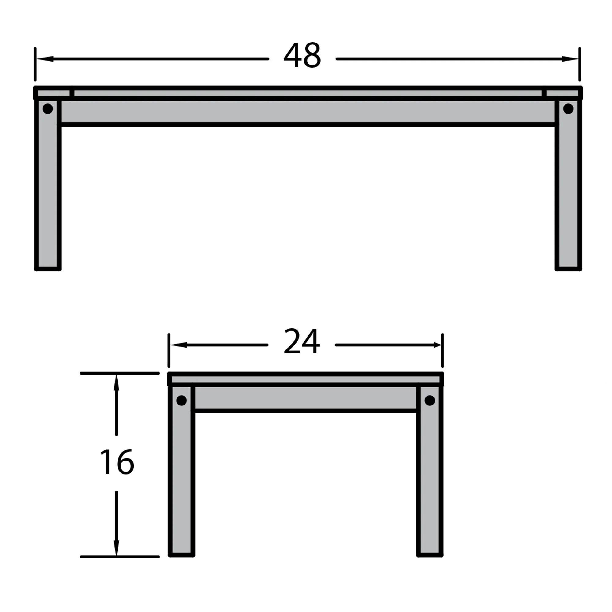Refurbished Adirondack Conversation Table - Image 14