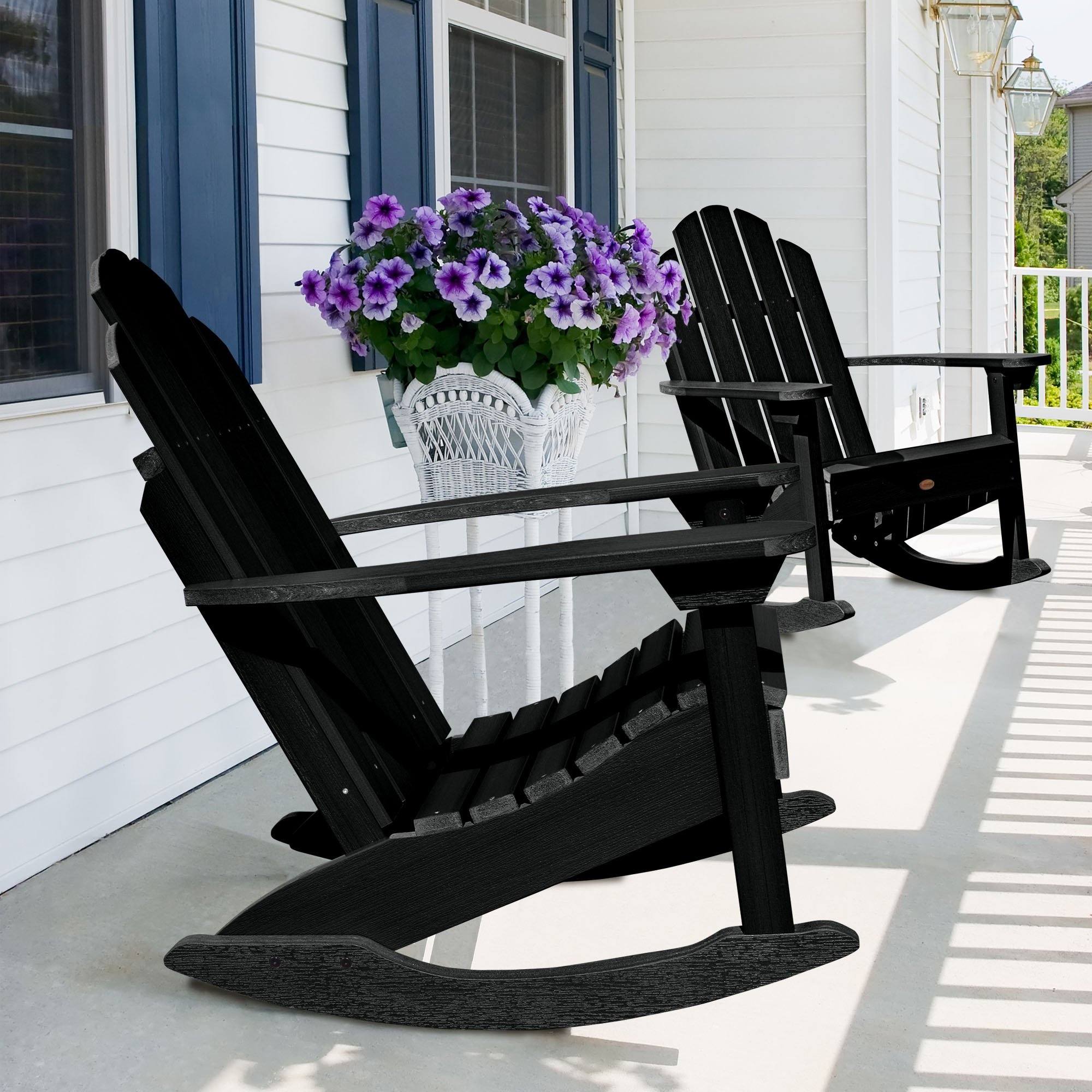 Refurbished Classic Westport Adirondack Rocking Chair - Image 2