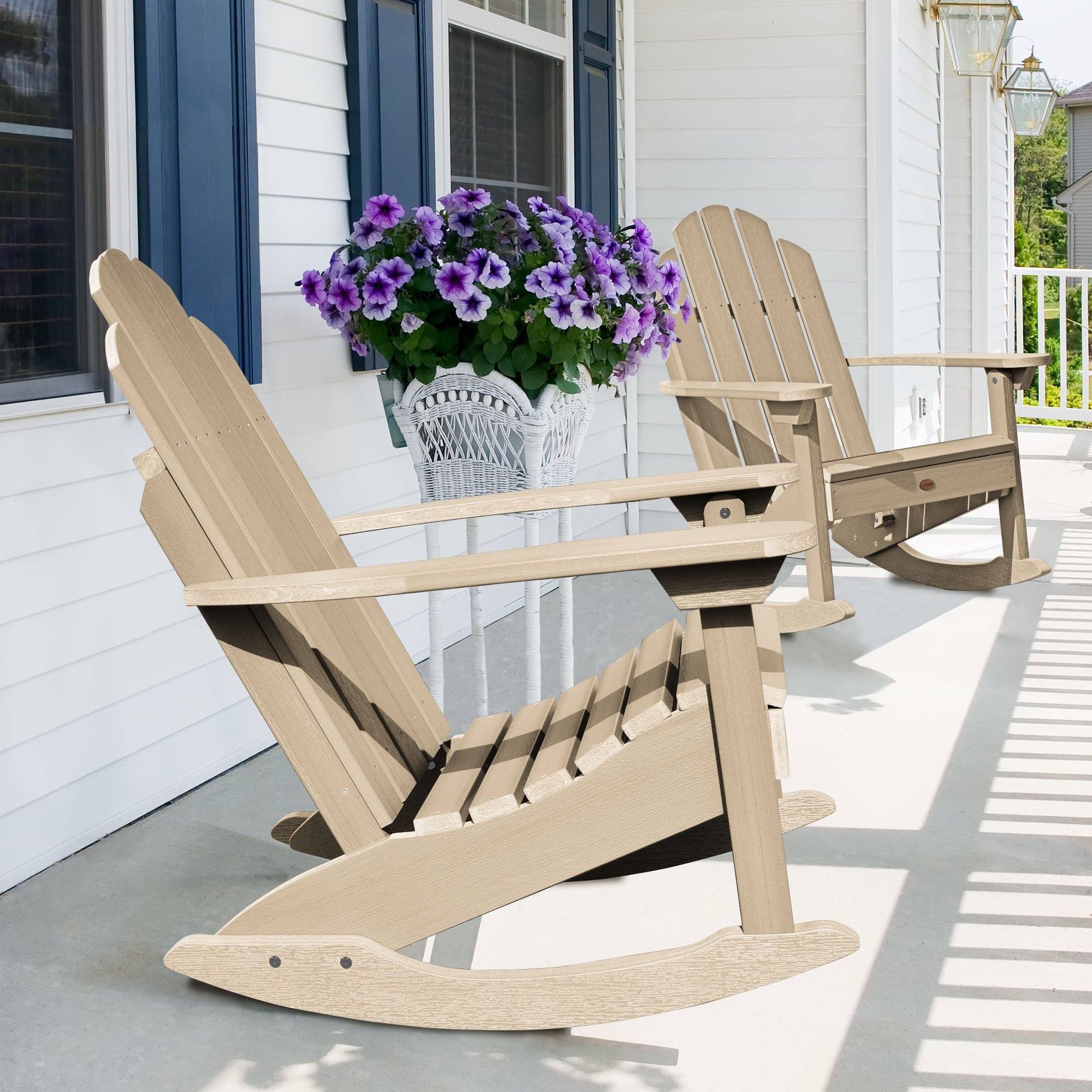 Refurbished Classic Westport Adirondack Rocking Chair - Image 20