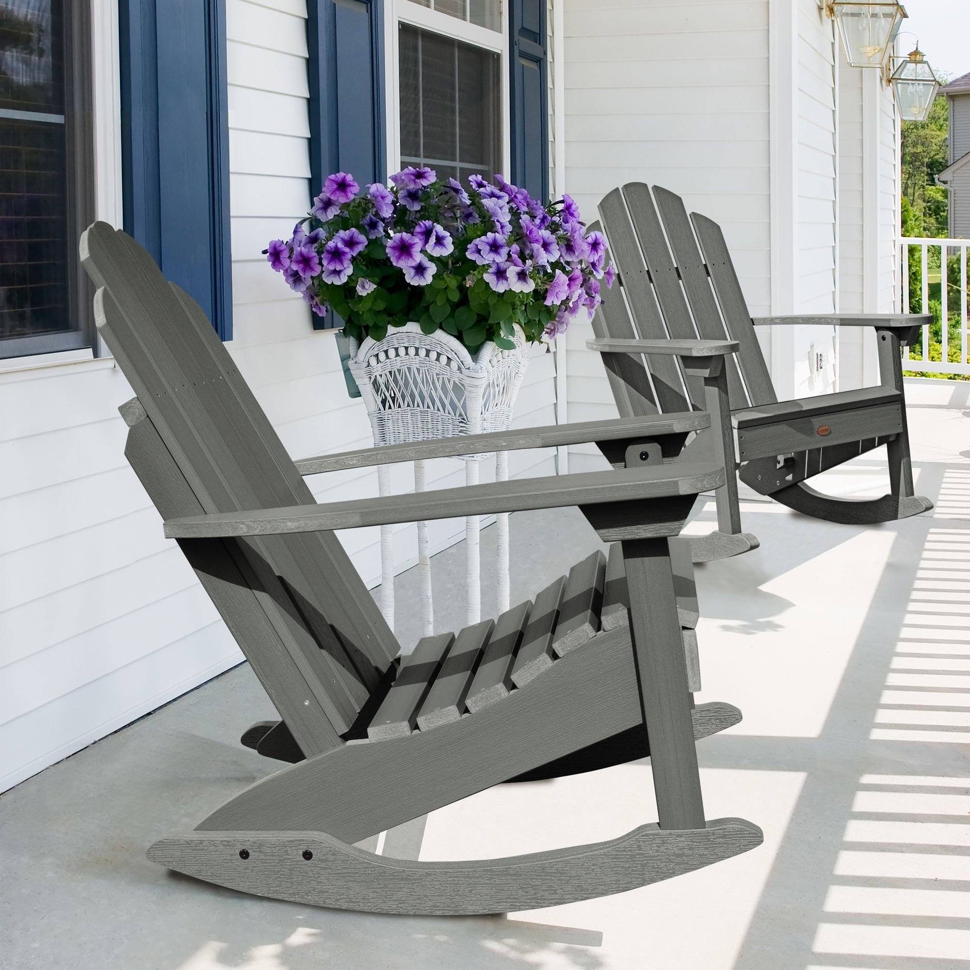 Refurbished Classic Westport Adirondack Rocking Chair - Image 6