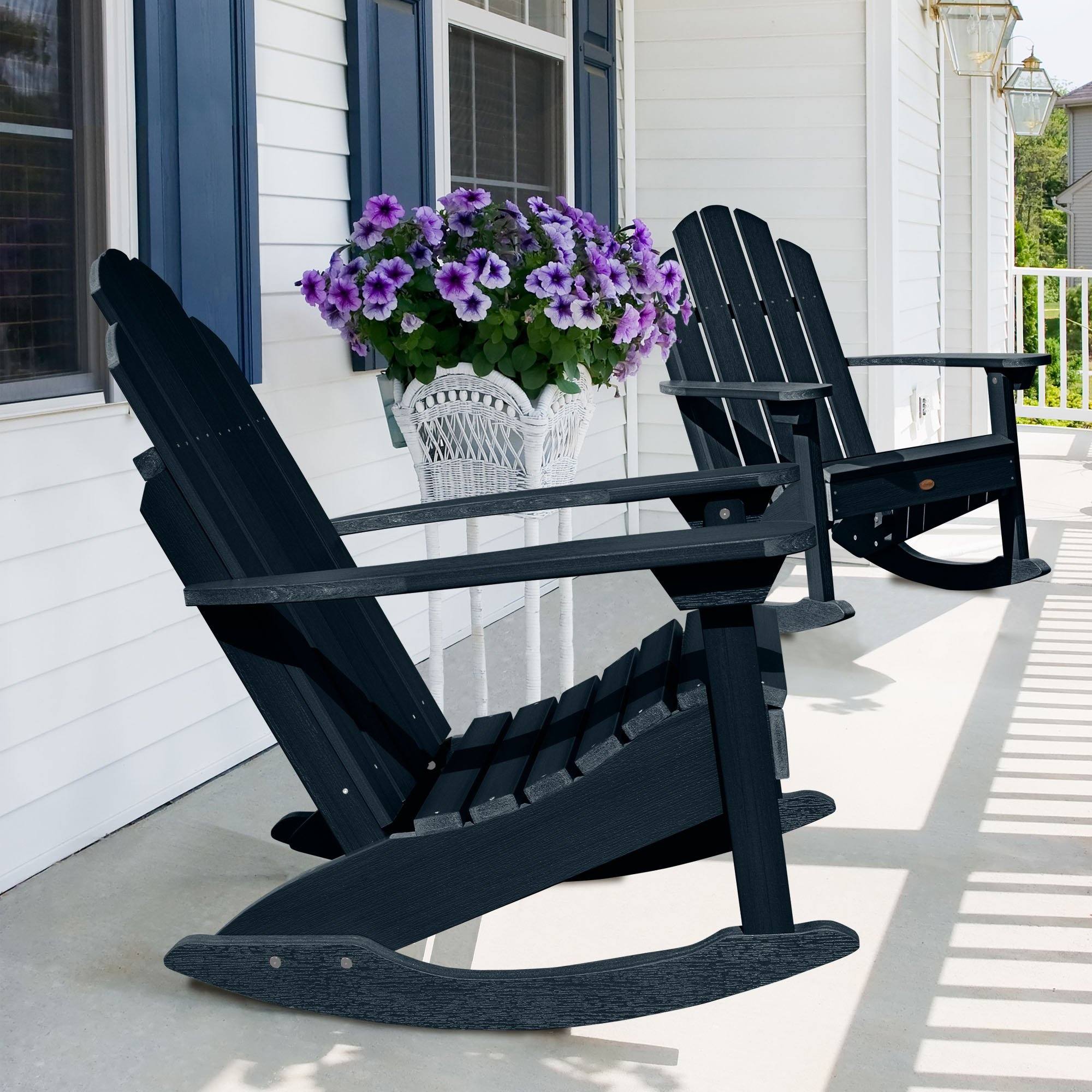 Refurbished Classic Westport Adirondack Rocking Chair - Image 8