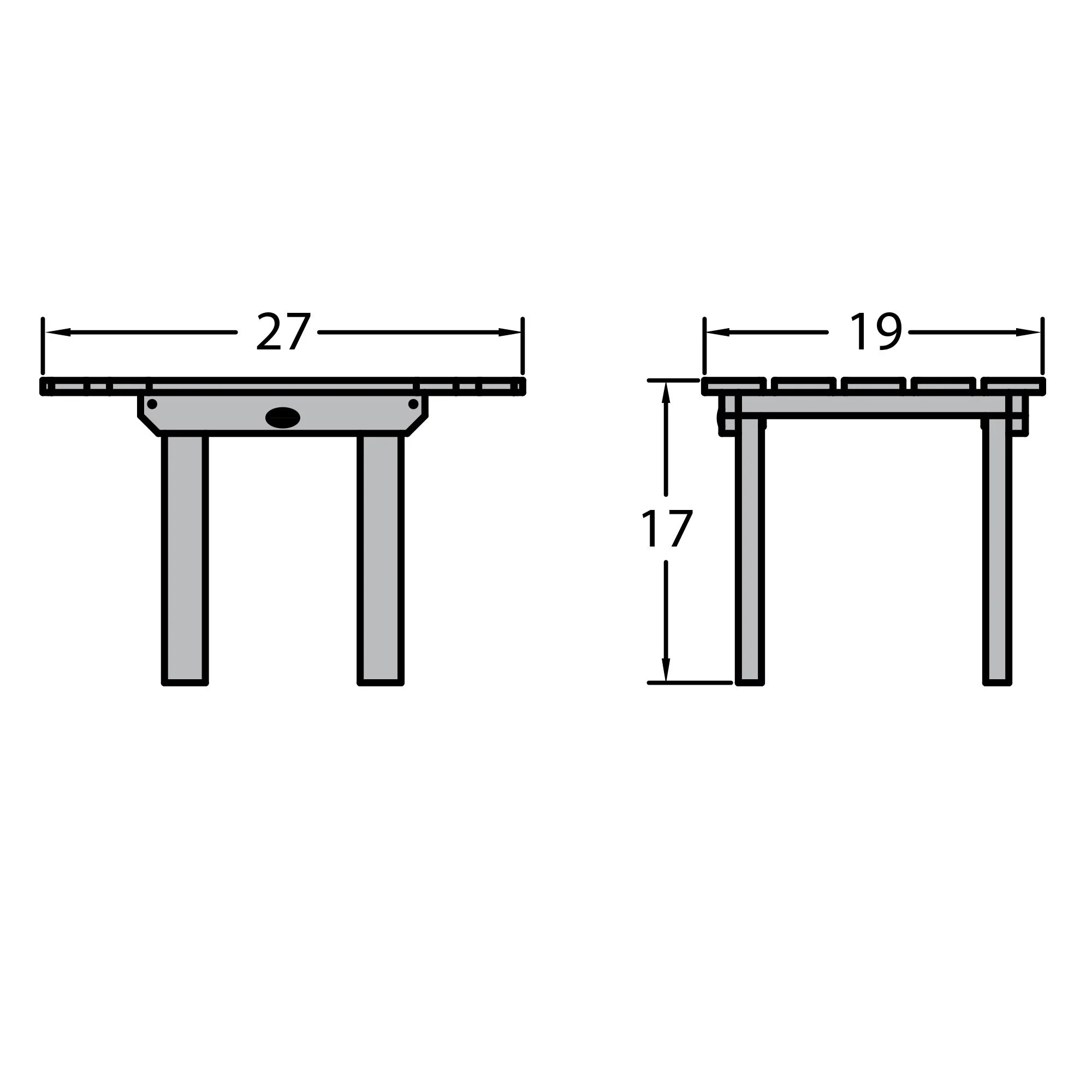 Refurbished Classic Westport Side Table - Image 5