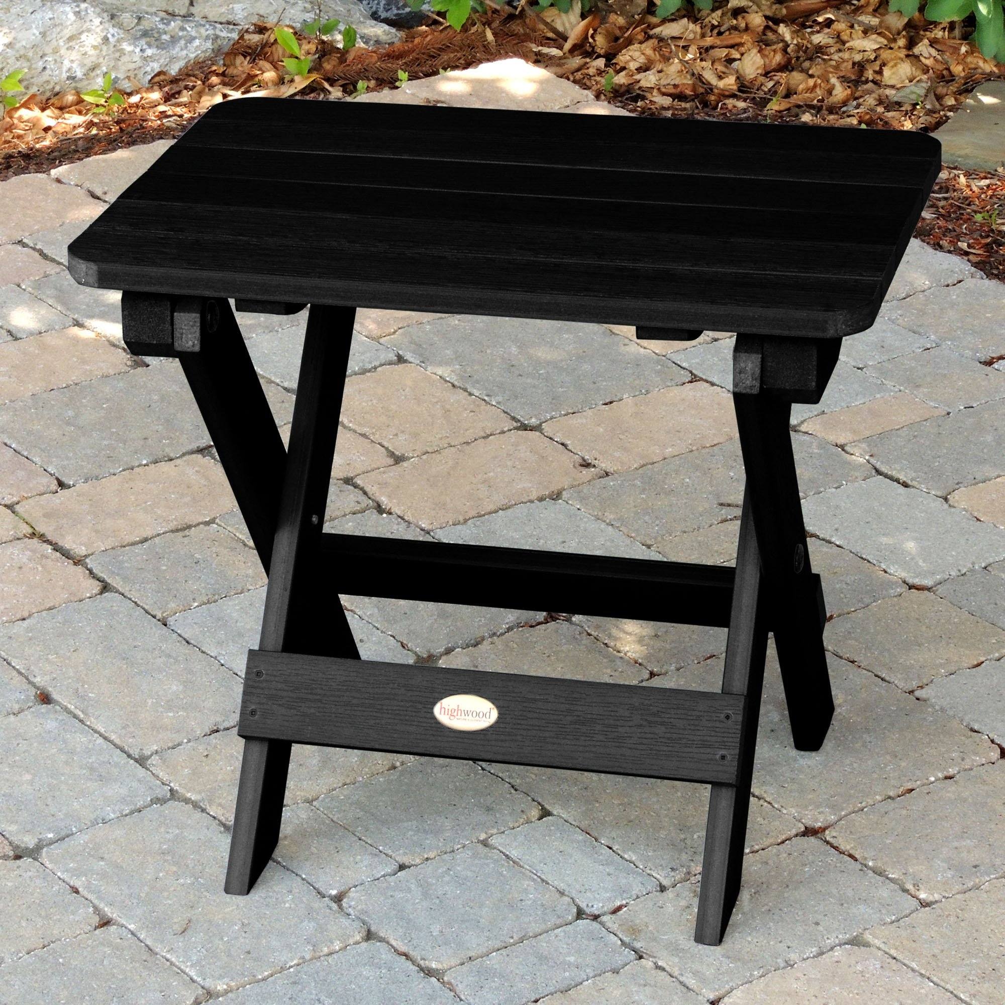 Refurbished Folding Adirondack Side Table - Image 4