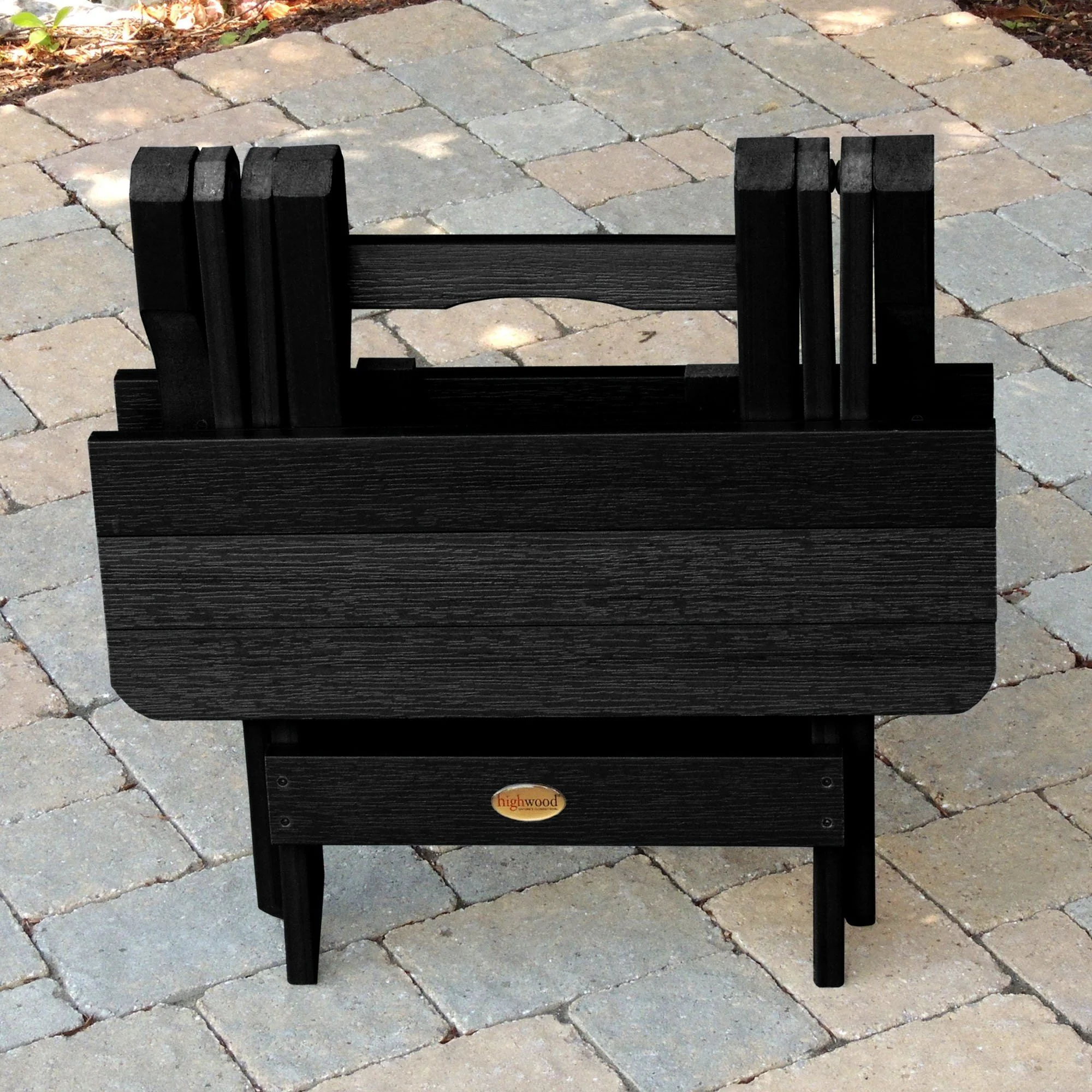 Refurbished Folding Adirondack Side Table - Image 5