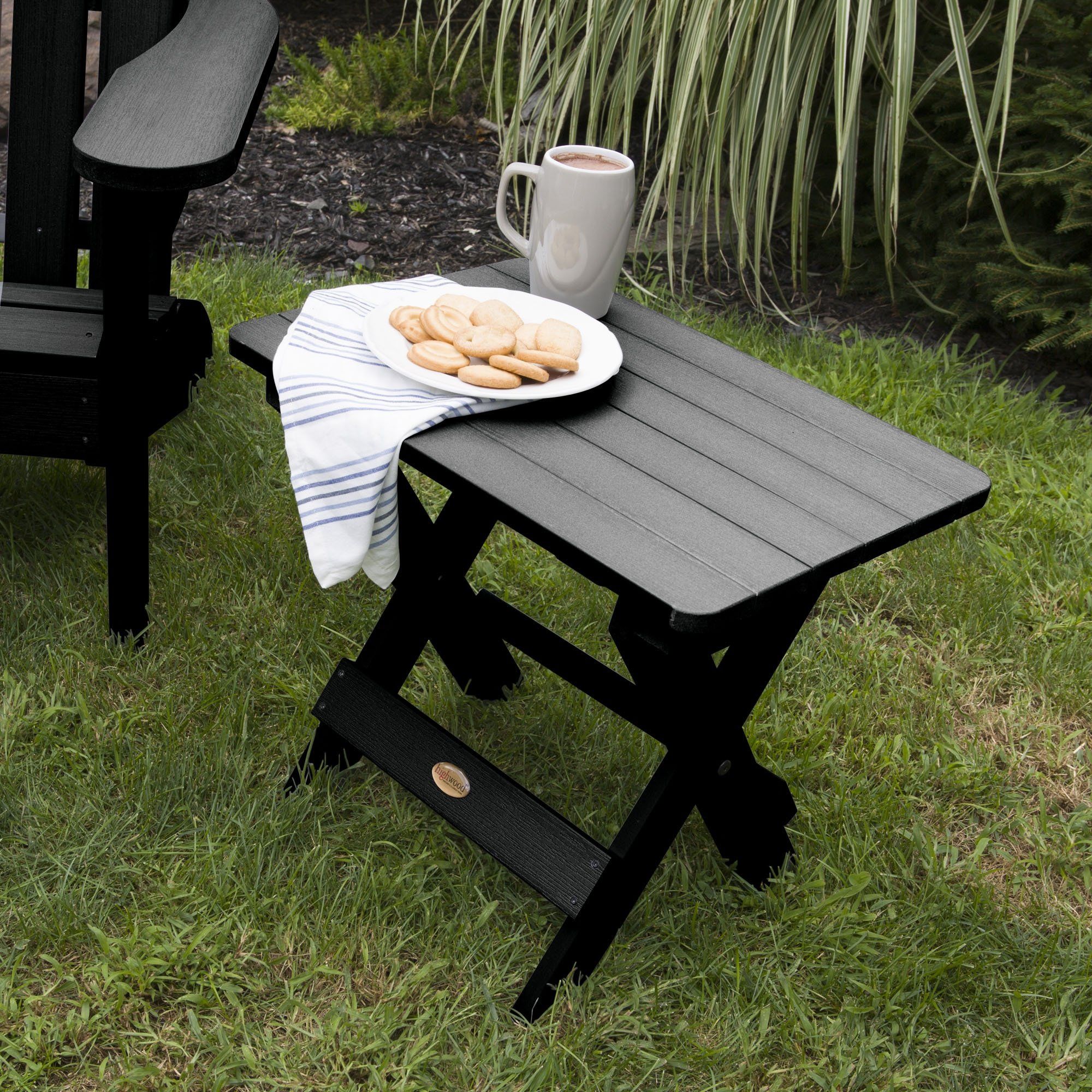 Refurbished Folding Adirondack Side Table - Image 6