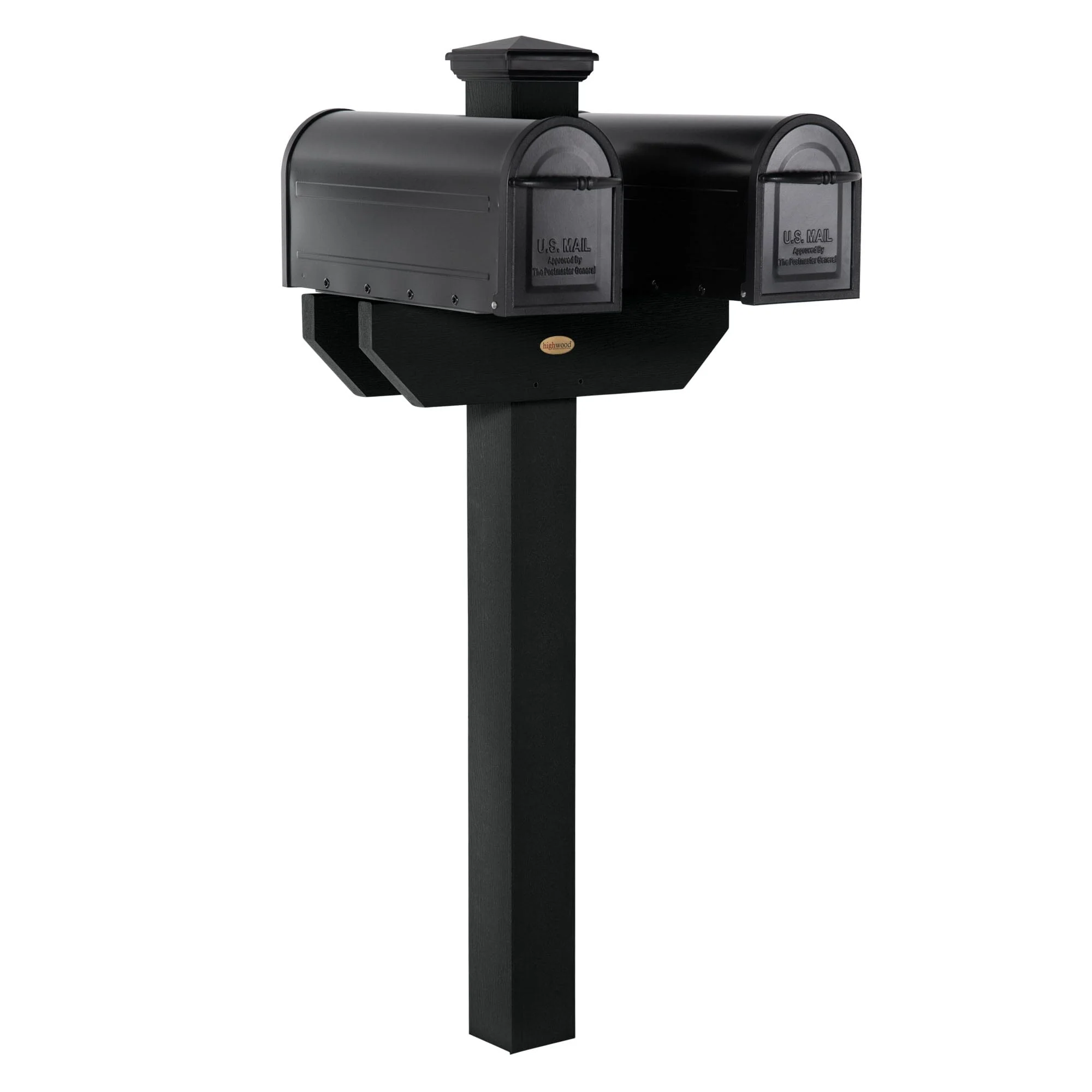 Refurbished Hazleton Side-by-side Mailbox Post - Image 4
