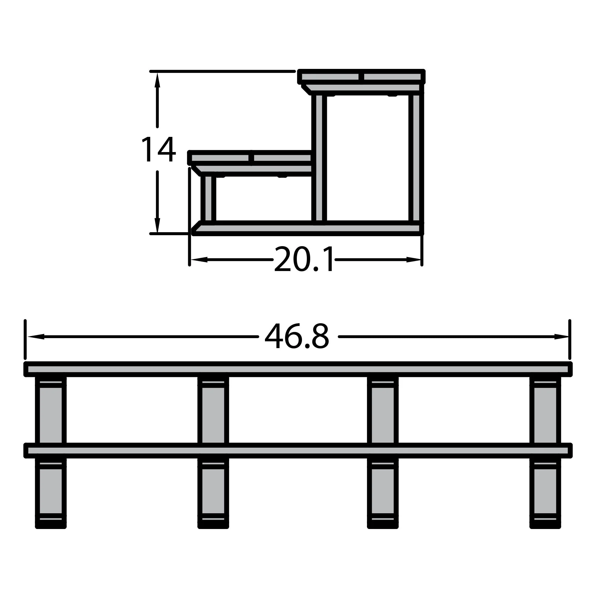 Refurbished Hot Tub Spa Two Tier Steps 48 Inch - Image 6
