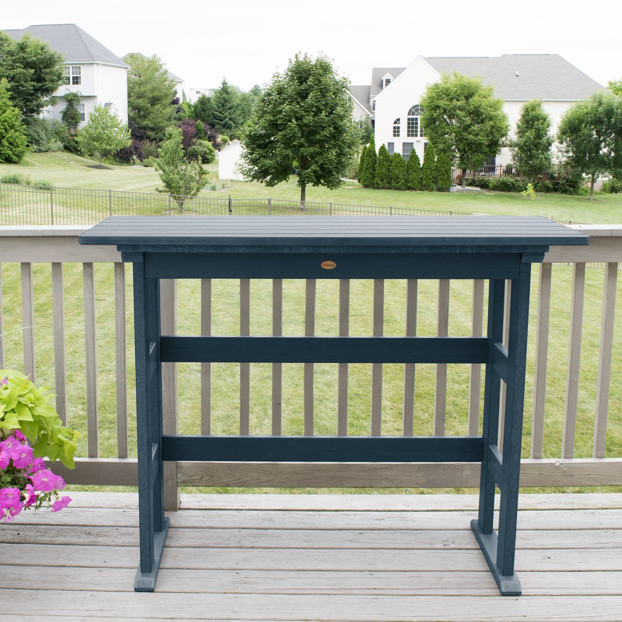 Refurbished Lehigh Bar Height Balcony Table - Image 32