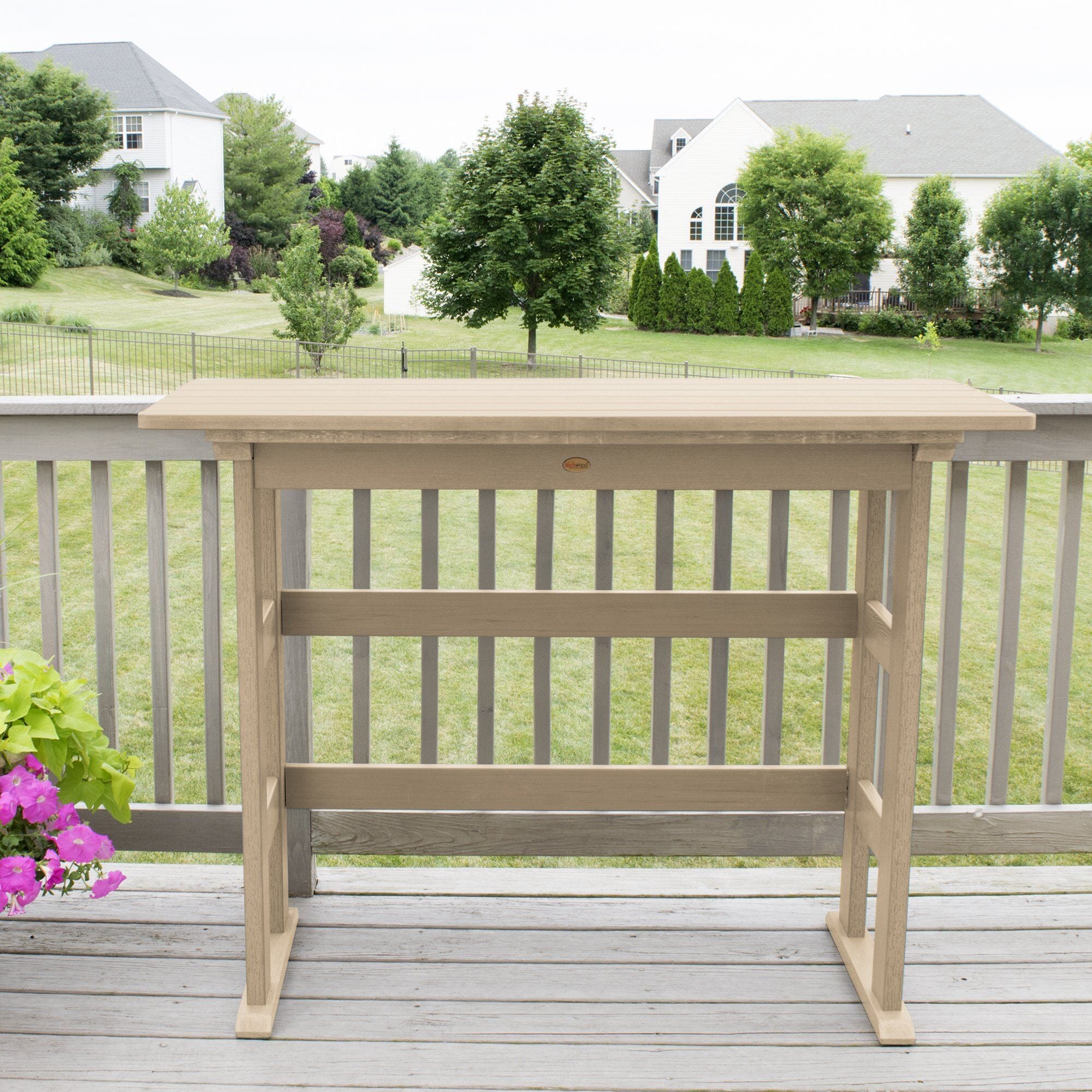 Refurbished Lehigh Bar Height Balcony Table - Image 41