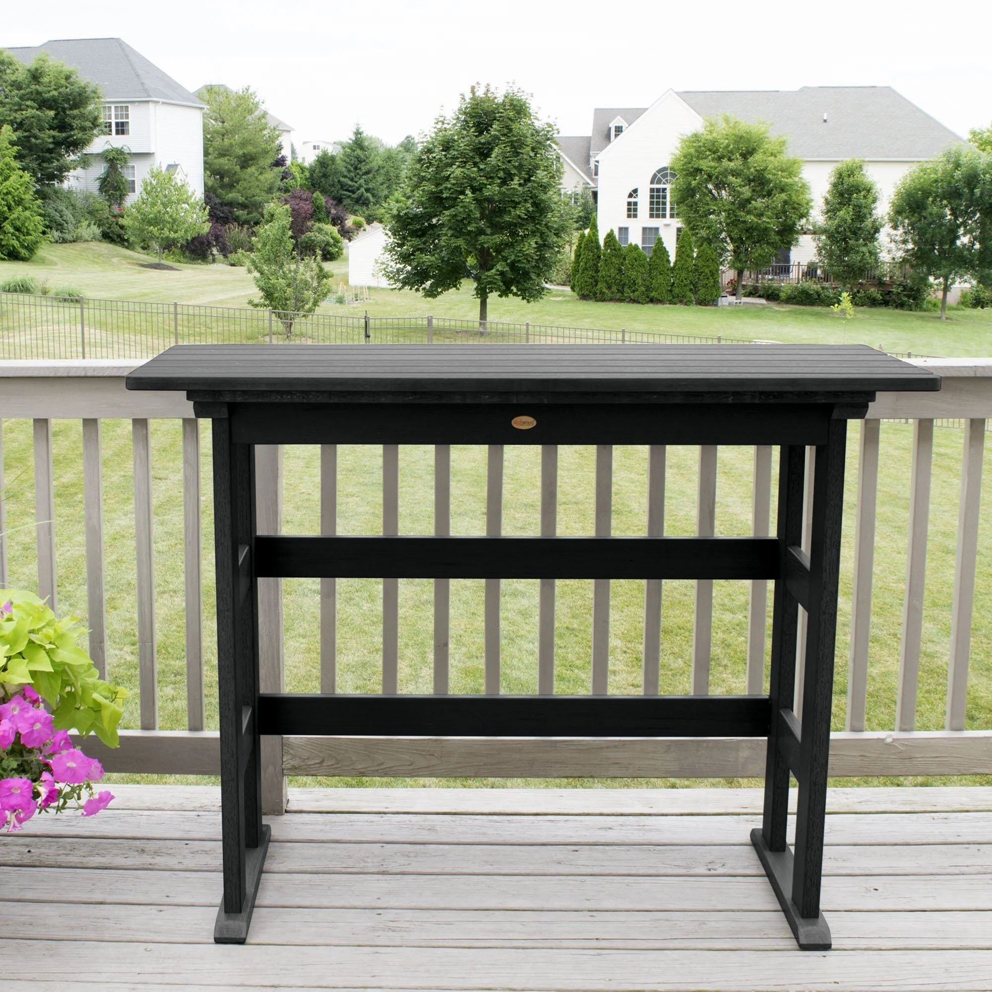 Refurbished Lehigh Bar Height Balcony Table - Image 5