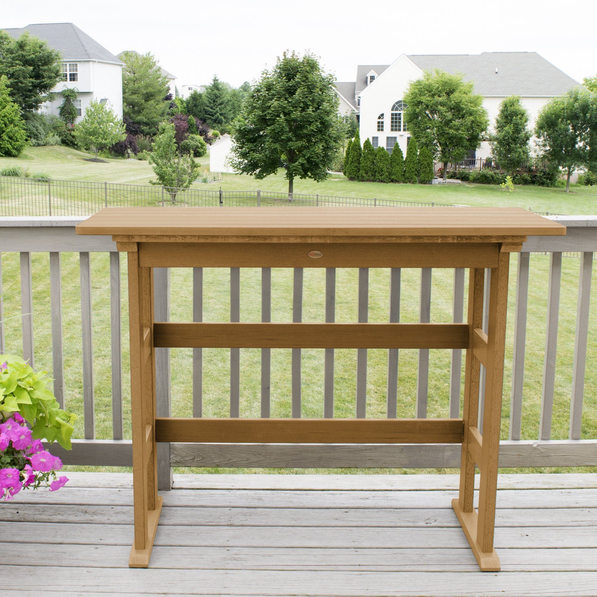 Refurbished Lehigh Bar Height Balcony Table - Image 50