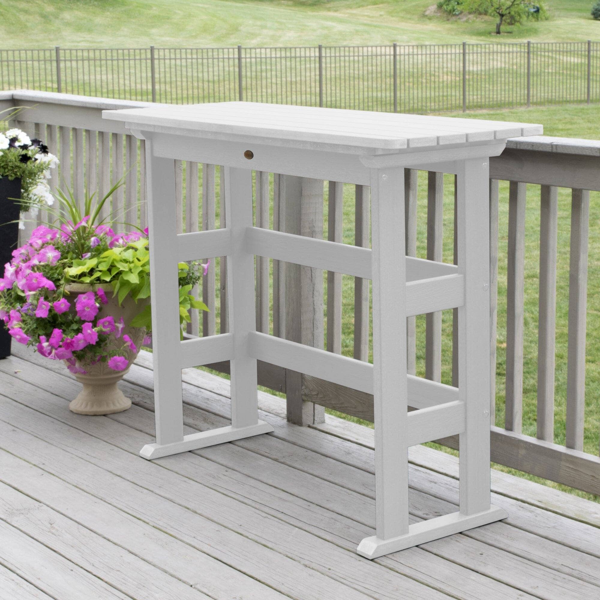 Refurbished Lehigh Bar Height Balcony Table - Image 65