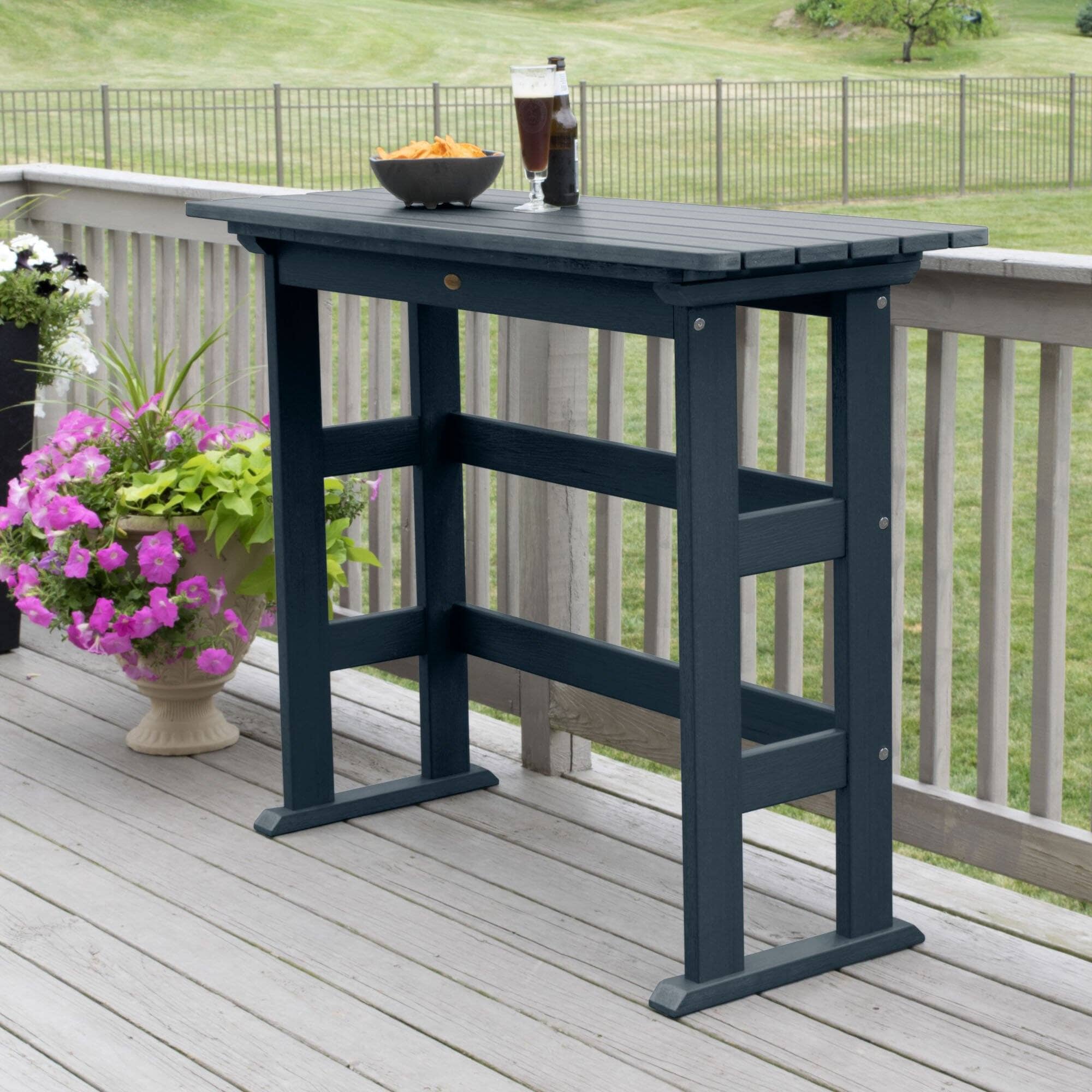 Refurbished Lehigh Bar Height Balcony Table - Image 74