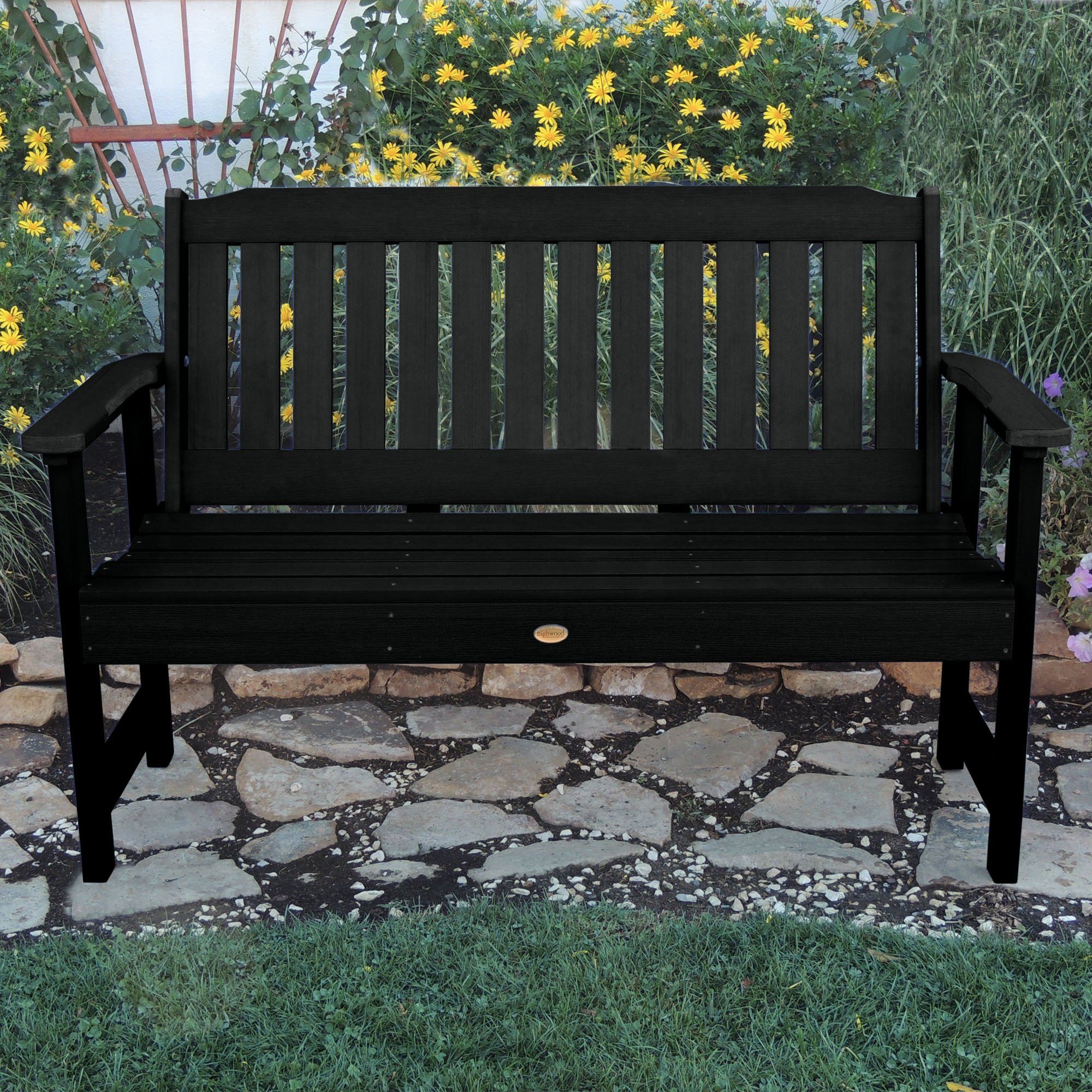 Refurbished 5ft Lehigh Garden Bench - Image 4