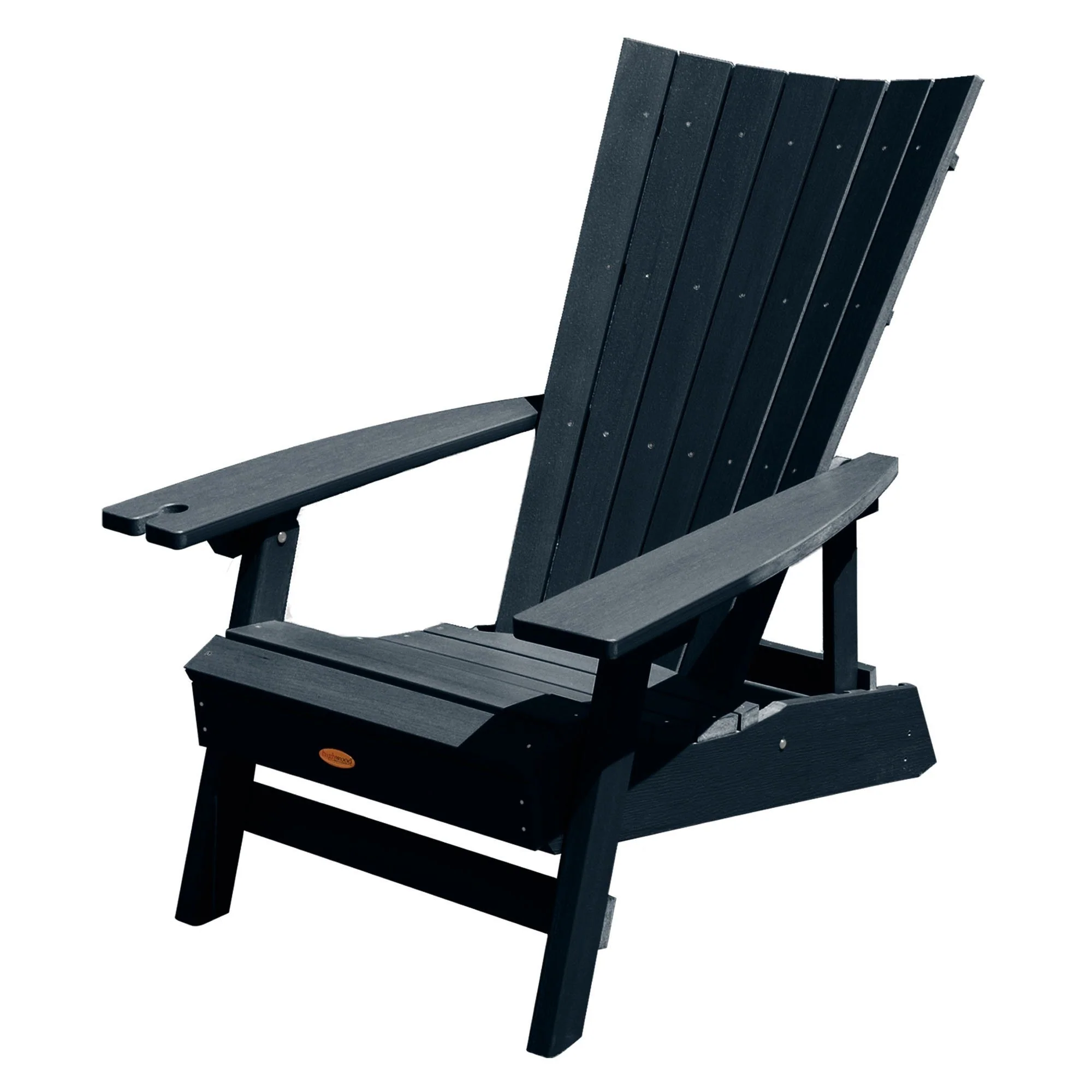 Refurbished Manhattan Beach Adirondack Chair with Wine Glass Holder - Image 13