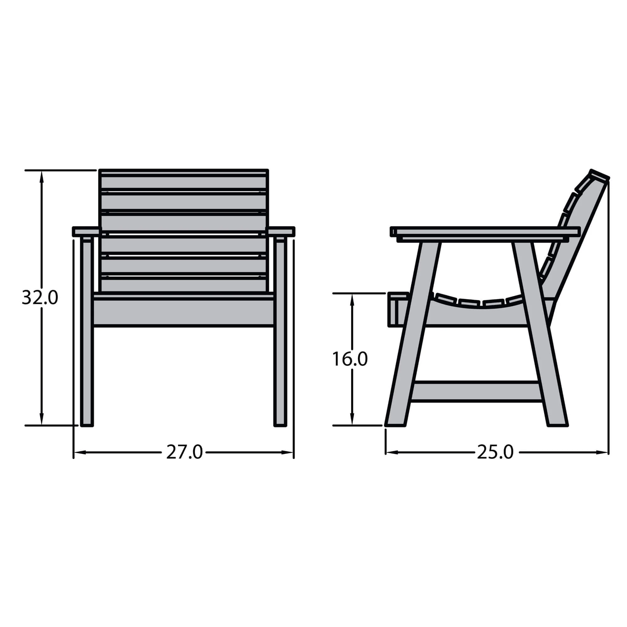 Refurbished Weatherly Garden Chair - Image 3