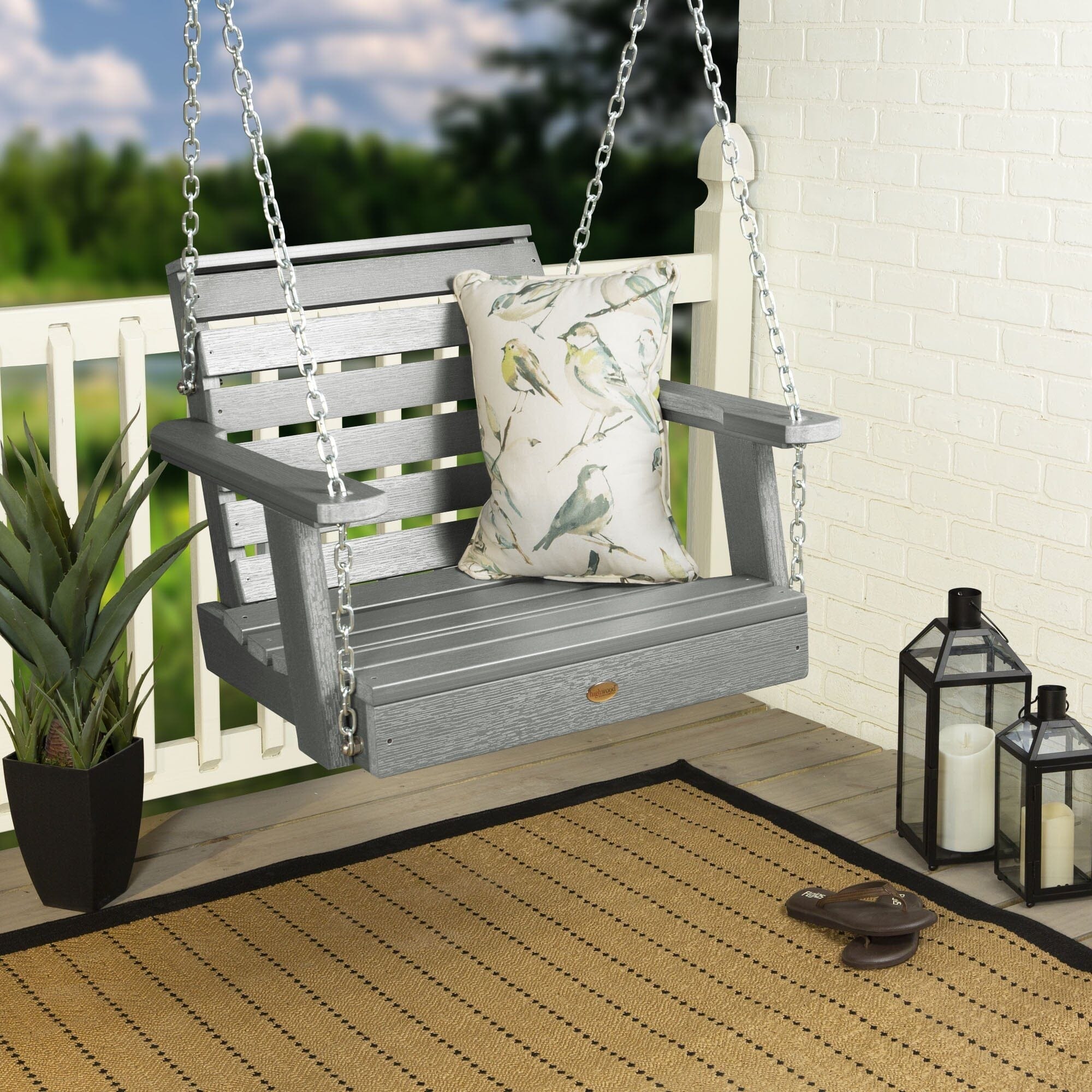 Refurbished Weatherly Single Seat Swing - Image 11