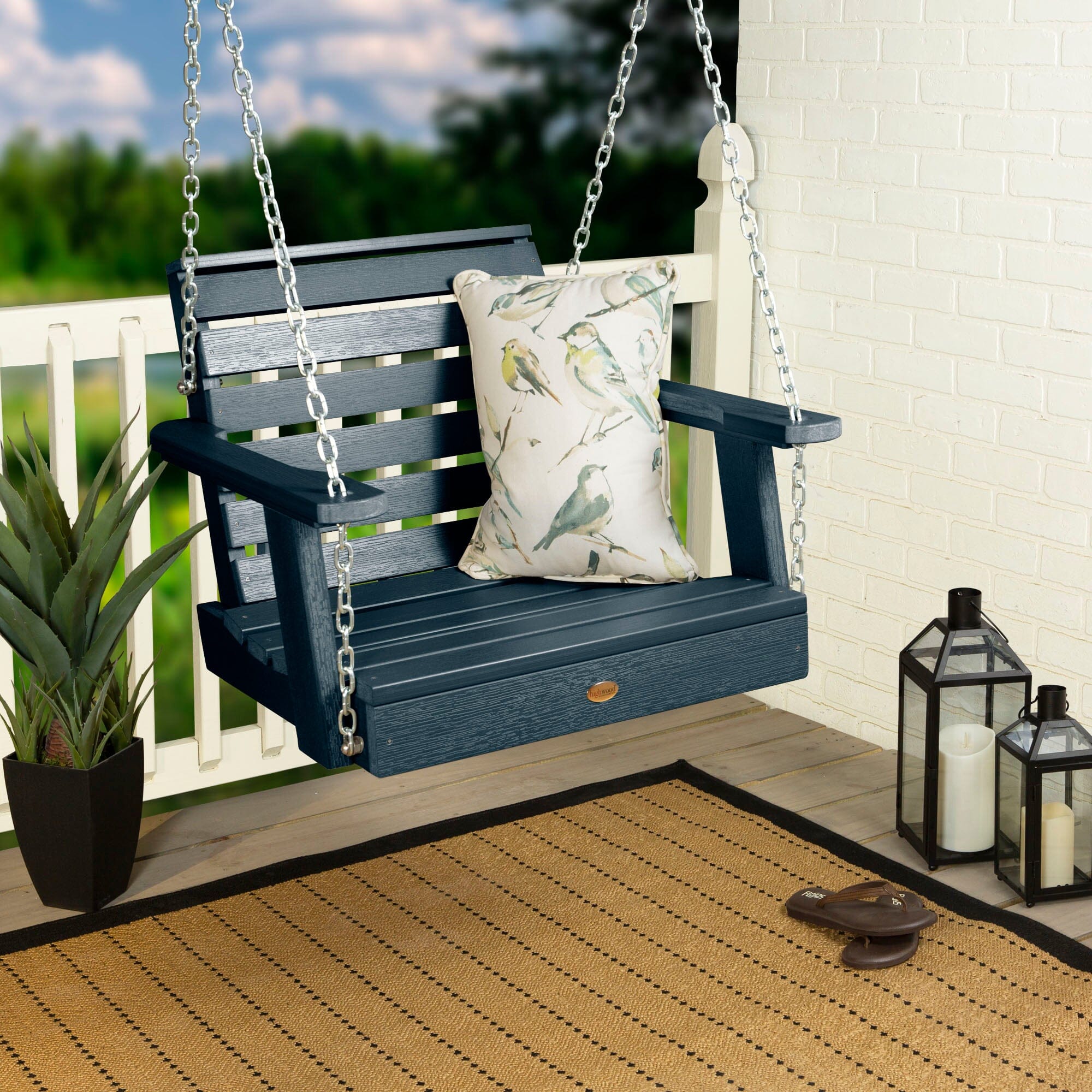 Refurbished Weatherly Single Seat Swing - Image 17