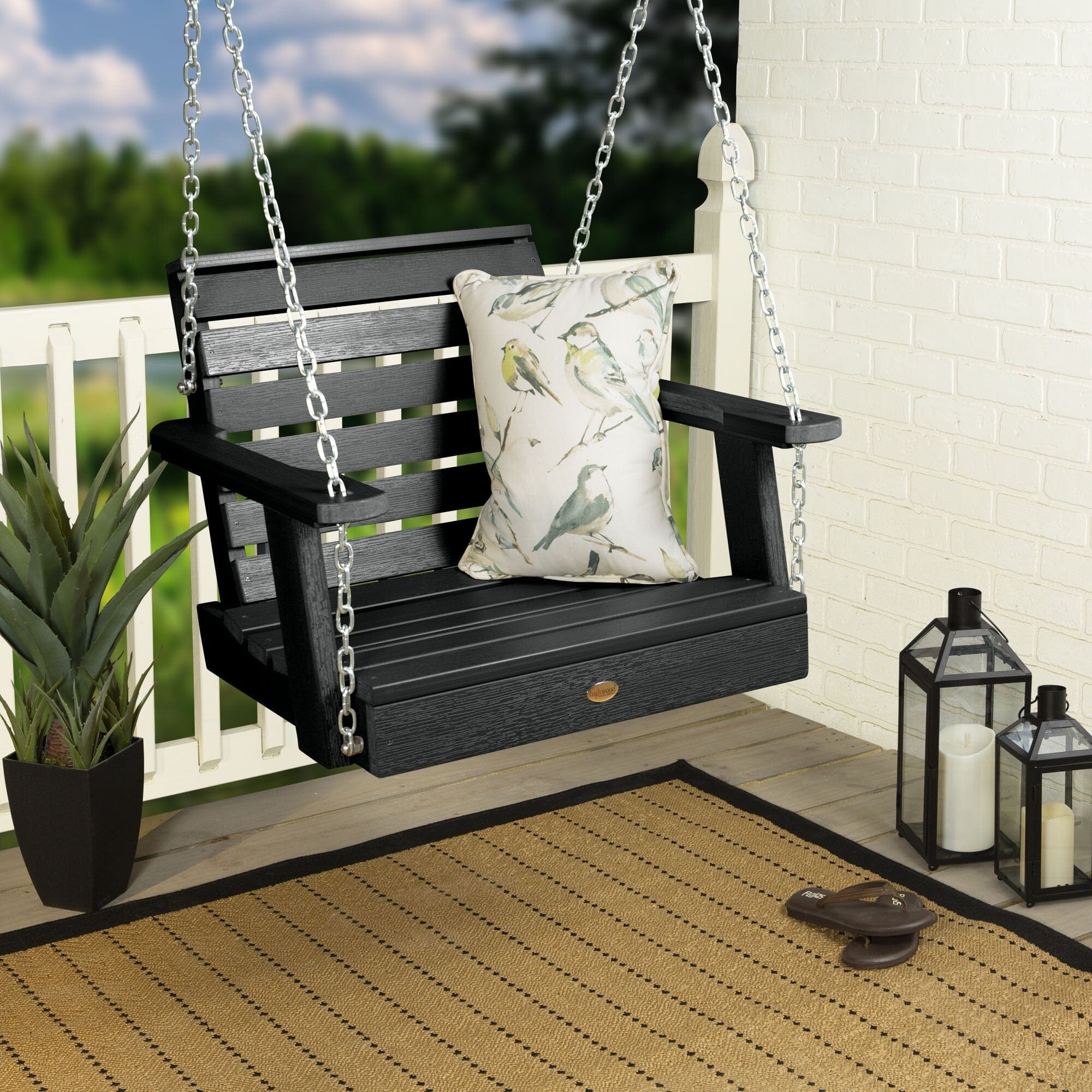 Refurbished Weatherly Single Seat Swing - Image 5