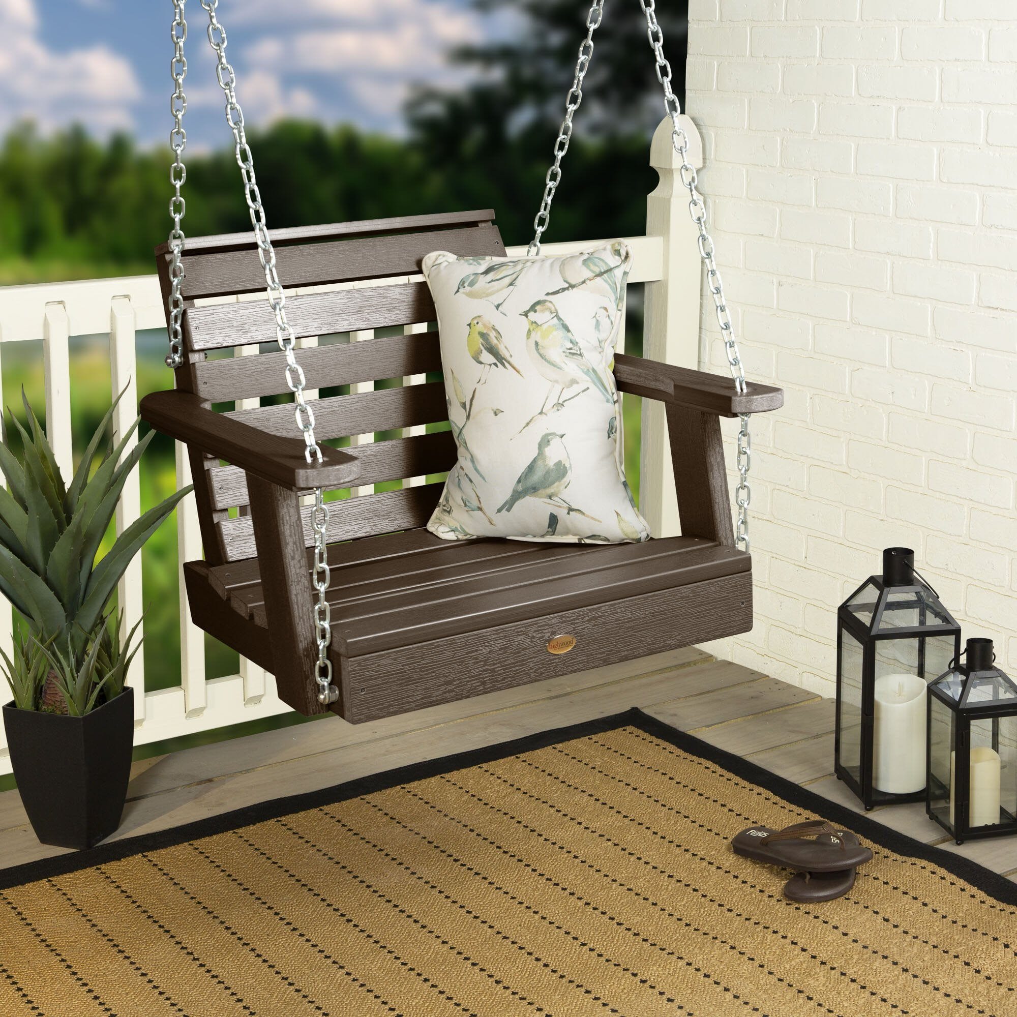 Refurbished Weatherly Single Seat Swing - Image 8