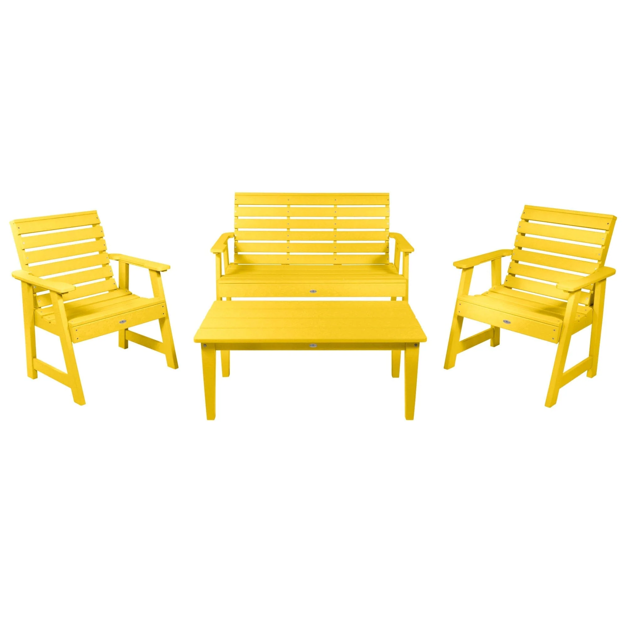 Riverside Garden Bench 4ft, 2 Garden Chairs, and Conversation Table Set - Image 19
