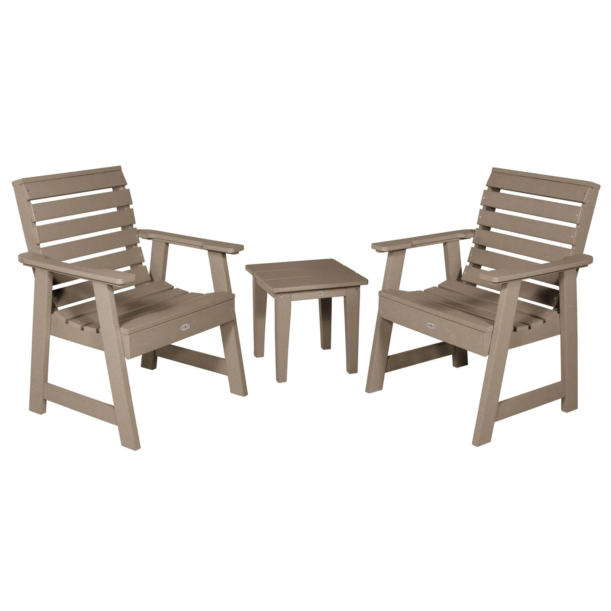 Two Riverside Garden Chairs and Side Table Set - Image 11