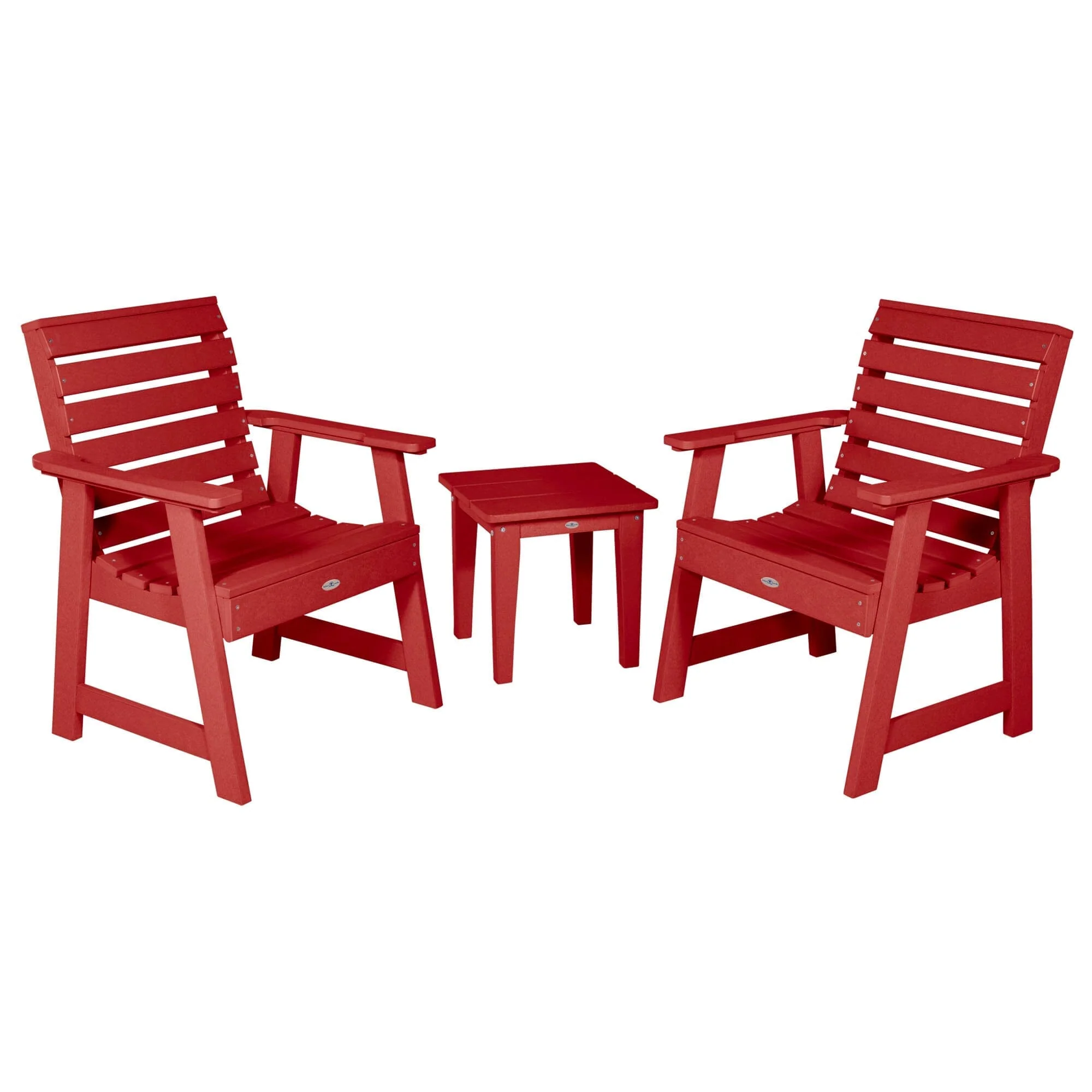 Two Riverside Garden Chairs and Side Table Set - Image 5