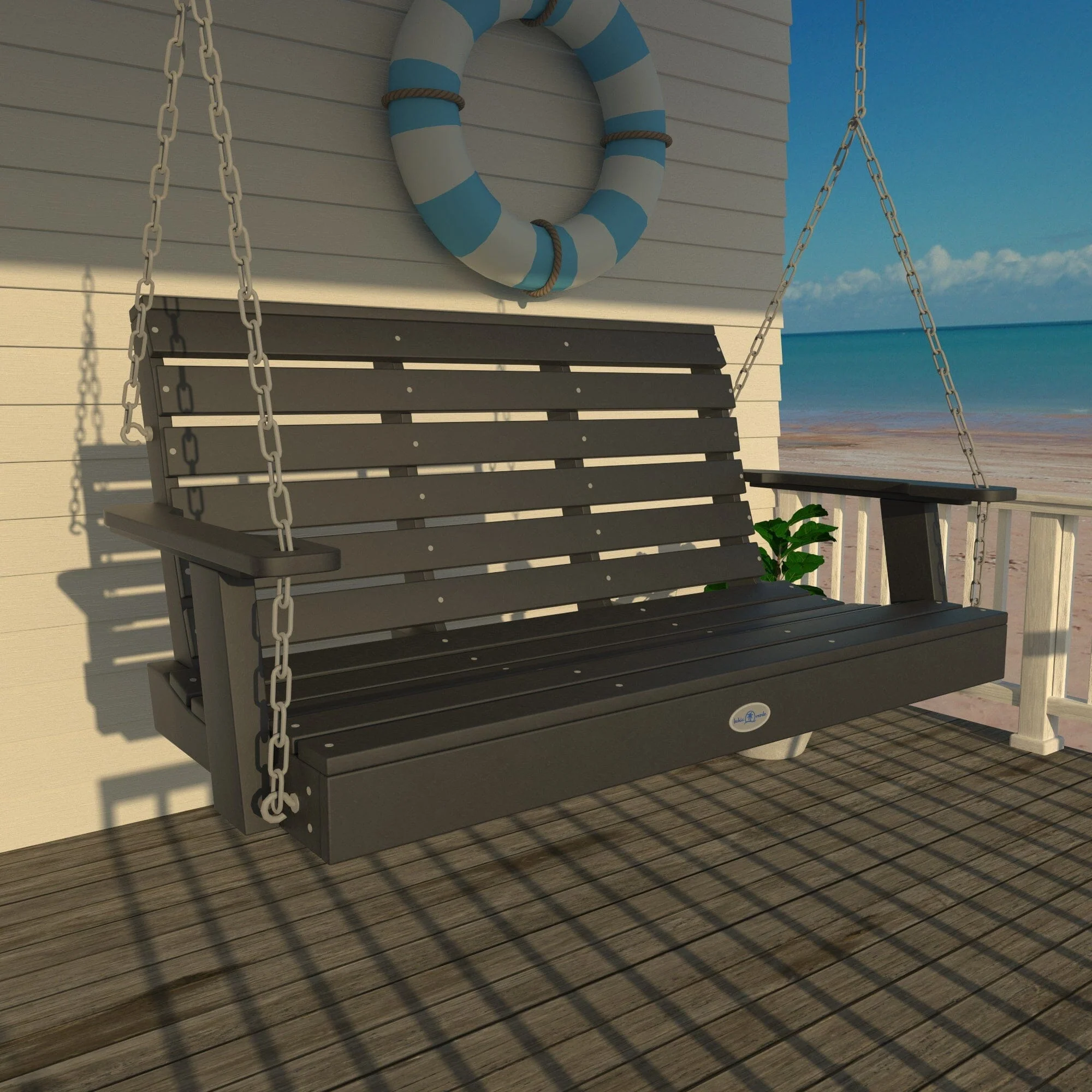 Riverside Porch Swing 4ft - Image 8