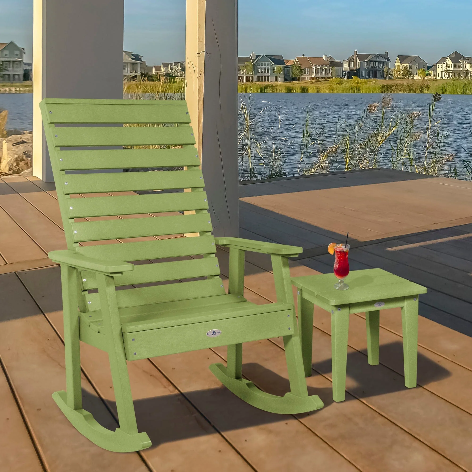 Riverside Rocking Chair and Side Table 2pc Set - Image 18